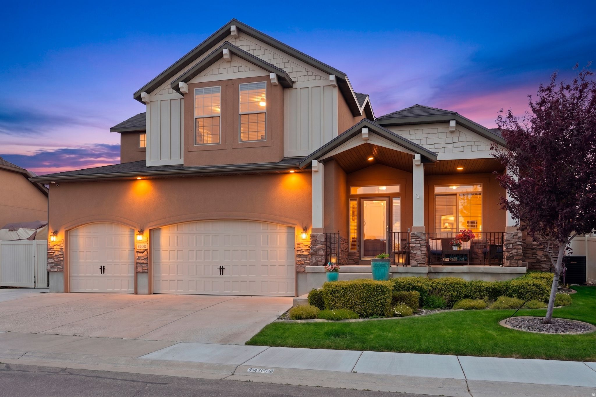 BUYER INCENTIVE AVAILABLE: The Seller's preferred lender is offering a 1-0 temporary rate buydown, providing a reduced rate and lower monthly payment during the first year on approved credit. Contact the listing agent for more details. PRISTINE TURN KEY LIVING MEETS THE ULTIMATE ENTERTAINING HUB IN HERRIMAN! Welcome to this beautifully curated residence, perfectly situated in the highly desirable Juniper Point community. Designed for modern luxury, this home features a brand-new roof and HVAC condensers installed in April 2026, offering incredible efficiency and top-tier asset value from day one. The expansive floor plan flows seamlessly into a beautiful, light-filled kitchen designed for effortless hosting. Spanning three levels, the home offers 6 total bedrooms and 3.5 bathrooms. The spectacular finished basement is equipped with two bedrooms, beautiful bathroom, a secondary living room, and a custom wet bar ideal for prime game-day entertaining. Sound board and insulation thoughtfully installed in the basement ceiling and bedroom walls to ensure unmatched quiet and privacy.  Step outside to your private backyard oasis, prepped for a seamless resort lifestyle with dedicated side RV parking large enough to fit 30ft+ trailers, a natural gas line for outdoor grilling, All 3 refrigerators included, and a 220V outlet fully wired for a future hot tub. Complete with a spacious 3-car garage, this home is a masterclass in functional space. Schedule your private tour today!