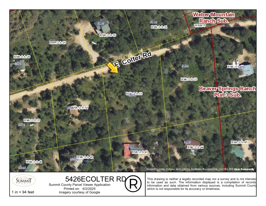 BEAVER SPRINGS RANCH SUBDIV - Land