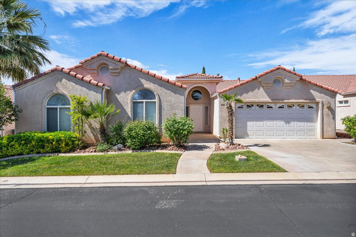 Welcome to this well appointed single level home in the desirable Silvcreek community, offering comfort, space and access to exceptional amenities. Featuring 4 bedrooms, vaulted ceilings and open layout. The living room is anchored by a cozy fireplace while the kitchen showcases granite countertops and ample storage. The oversized primary suite offers high ceilings and private ensuite bath. Step outside to a fully fenced and landscaped backyard. Enjoy resort style living with access to indoor/outdoor pools, clubhouse and sports court. Furniture is negotiable.