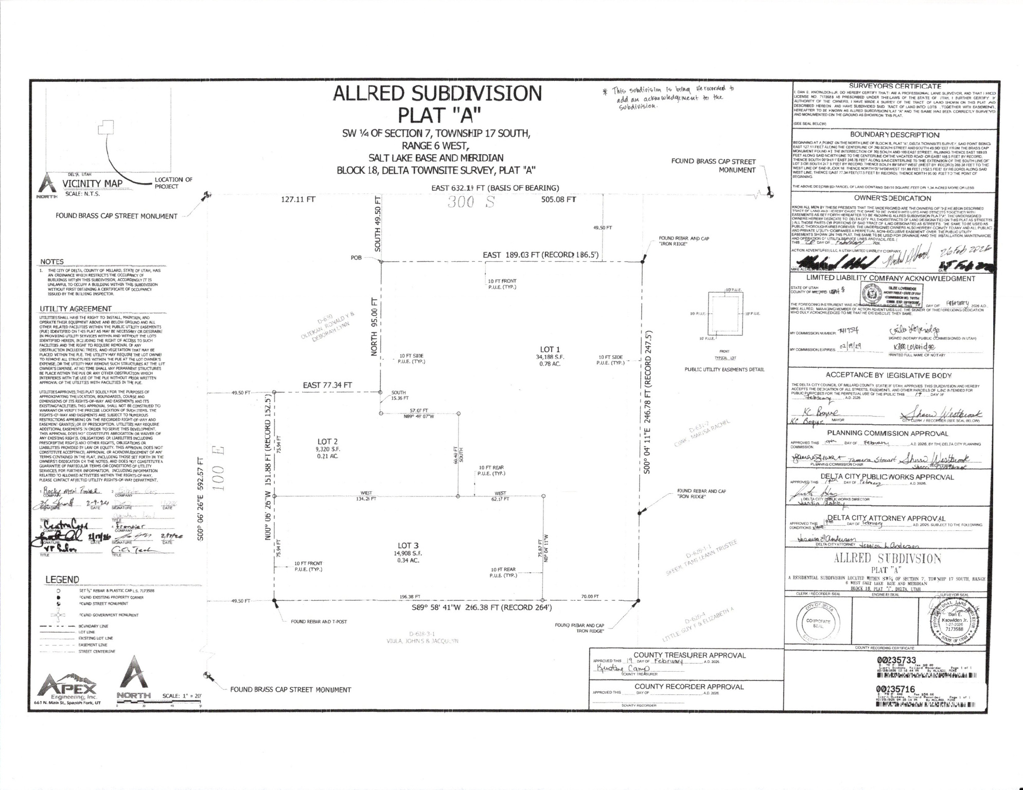 ALLRED - Land