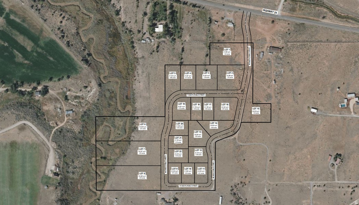 Experience the Heart of Scenic Southern Utah Discover the perfect canvas for your dream home in the newly developed Red River Cove subdivision, ideally situated at 925 West 100 South in the picturesque town of Torrey. Nestled near the stunning landscapes of Capitol Reef and Thousand Lakes, these premium building lots offer a rare opportunity to own a piece of Utah's natural beauty. The subdivision offers a variety of lot sizes to suit different needs, with infrastructure projected to be build-ready by late Summer 2026. Lot Size Highlights 0.50-3.09 Acre Lots available. Premium entry-level lots (approx. 21,766 - 21,892 sq. ft.). These include Lots 9,10,11,12,17, 18, 20, 21, and 22. Exclusive Pre-Construction Incentives Buyers can maximize their value by taking advantage of combined discount opportunities: Pre-Completion Discount: Receive 10% off any lot purchased before the subdivision infrastructure is finished. Preferred Builder Incentive: Secure a 15% discount on your lot when you contract with Simmons Construction & Contracting to build your home. Maximum Savings: Combine both offers for a 25% total discount when purchasing and signing a build contract before subdivision completion. Volume Discounts: Special pricing is available for the purchase of multiple lots. Builder & Financing Information Custom Homes: Simmons Construction will have home plans available shortly for buyers interested in a lot-and-home package. Water and power are stubbed to lot. Septic Approval: All lots are approved for individual septic systems.