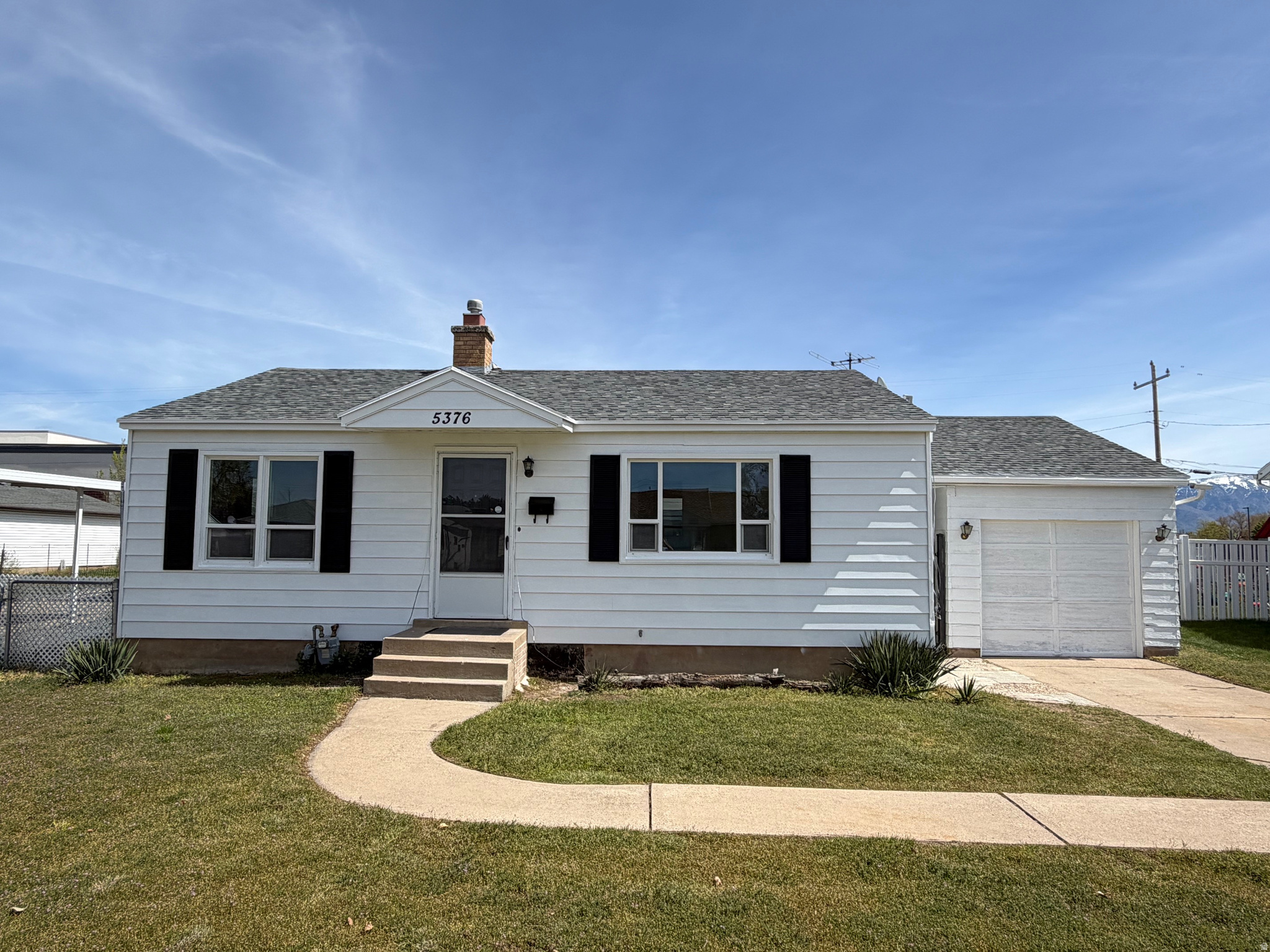 Great for a first time home buyer or as an investment!  This fixer upper is being sold as-is.  Updated plumbing and electrical, newer water heater and furnace and a fresh coat of paint on the exterior of the home. Walk to schools and grocery stores, easy access to I-15 and HAFB. Clean and quiet neighborhood.   Square footage figures are provided as a courtesy estimate only and were obtained from county records .  Buyer is advised to obtain an independent measurement.