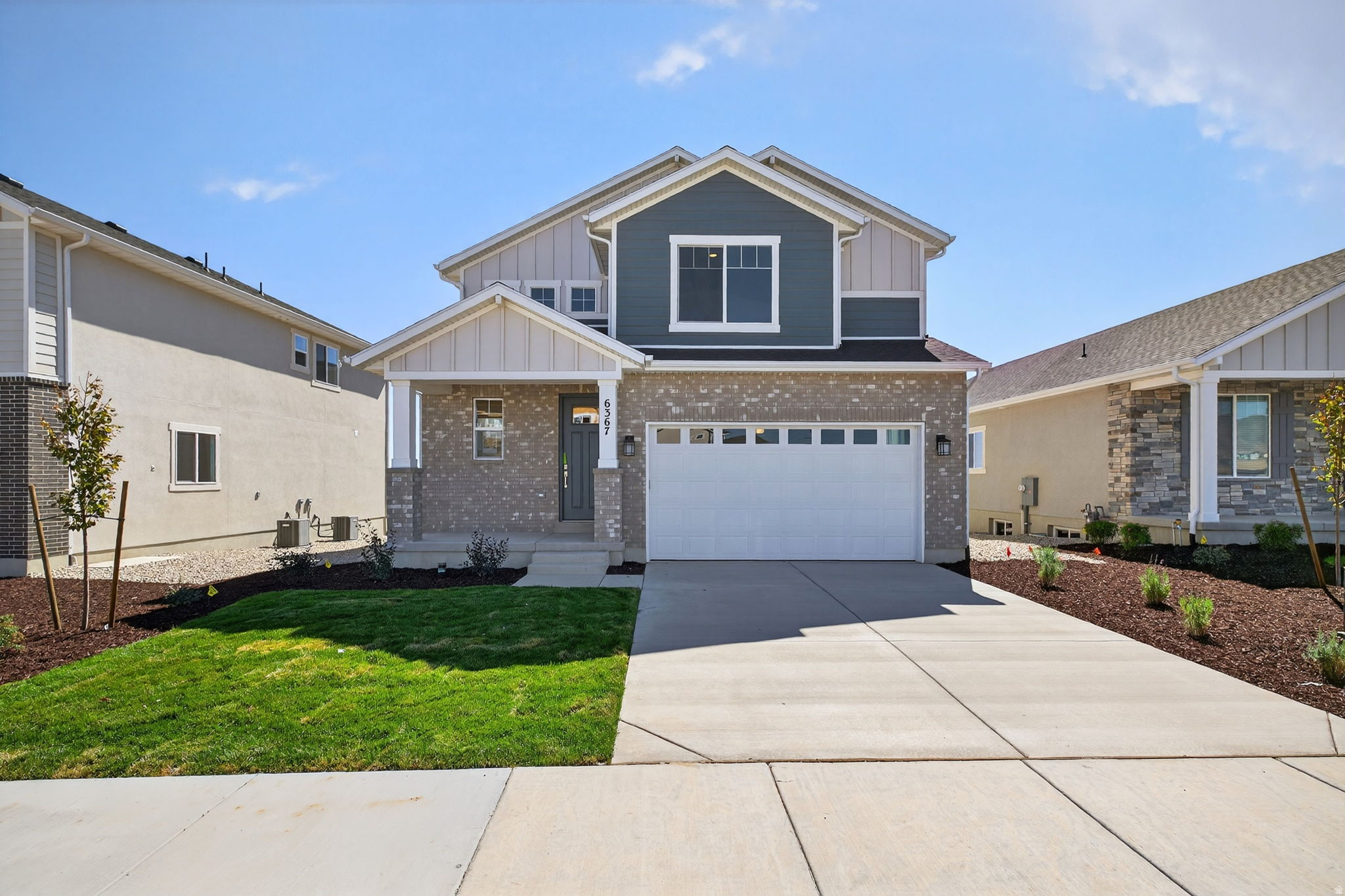 Welcome to the Alpine plan.  A 4-bedroom upper floor with large loft, owner bedroom with vaulted ceiling and a large bathroom and closet.  Beautiful mountain views to the south with no neighbors behind.  Fantastic home for a larger family!  Come and see it soon!