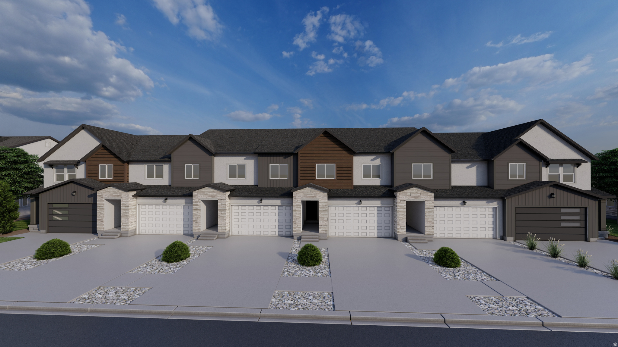 Welcome to Solari - where modern townhome living meets convenience in the heart of West Valley City! These thoughtfully designed townhomes offer stylish layouts and low-maintenance living, perfect for your lifestyle. Enjoy resort-style community amenities including a clubhouse, pool, three pickleball courts, a tot lot, expansive green space, and a connected trail system. Ideally located near Meadow Brook Golf Course, Valley Fair Mall, and Redwood Recreation Center, Solari puts recreation, shopping, and entertainment just minutes away. Come see why Solari is the perfect place to call home. Reach out today to learn more or schedule your visit!