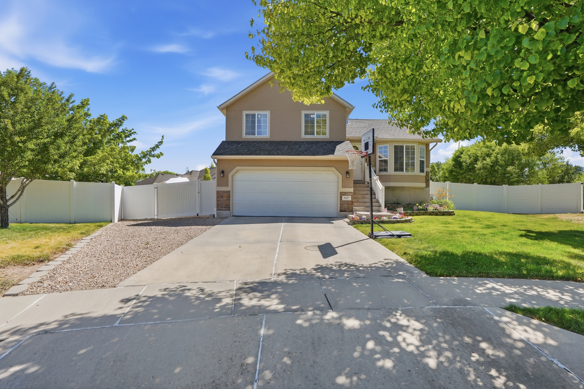 Pride of ownership shines throughout this beautifully maintained and lovingly cared-for 4-bedroom, 2-bathroom home, in like-new condition. Recent updates include new carpet, flooring, and fresh paint. The expansive backyard offers plenty of room for entertaining, gardening, or storing all the family toys,. Conveniently located near Jordan Landing shopping and dining with easy access to Bangerter Highway.