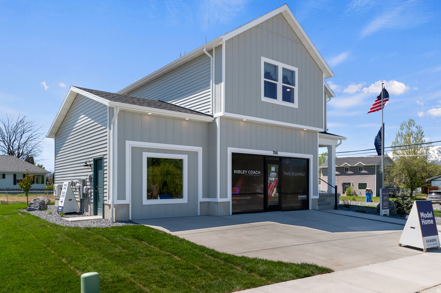 Ask about the 7/6 ARM for this home! (see attached file for details) Receive up to $6,000 toward closing costs when using DHI Mortgage*** Welcome to the Clover floor plan in the new Nibley Coach community! This beautifully designed two-story home features an open-concept main level with a spacious kitchen, dining area, and great room-perfect for entertaining and everyday living. Upstairs you'll find a generous primary suite with a private bathroom and walk-in closet, along with additional bedrooms and convenient laundry. The home also includes a rare 3-car garage and a full unfinished basement, offering plenty of room to grow and customize in the future. Buyers to verify colors, materials, and options. Square footage figures are provided as a courtesy estimate only and were obtained from building plans. ***Sales Center Hours: Open Tuesday, Thursday, Friday, and Saturday from 11:00 a.m. - 6:00 p.m. Wednesday from 1:00 p.m. - 6:00 p.m. Closed Sundays and Mondays. Call for an appointment!