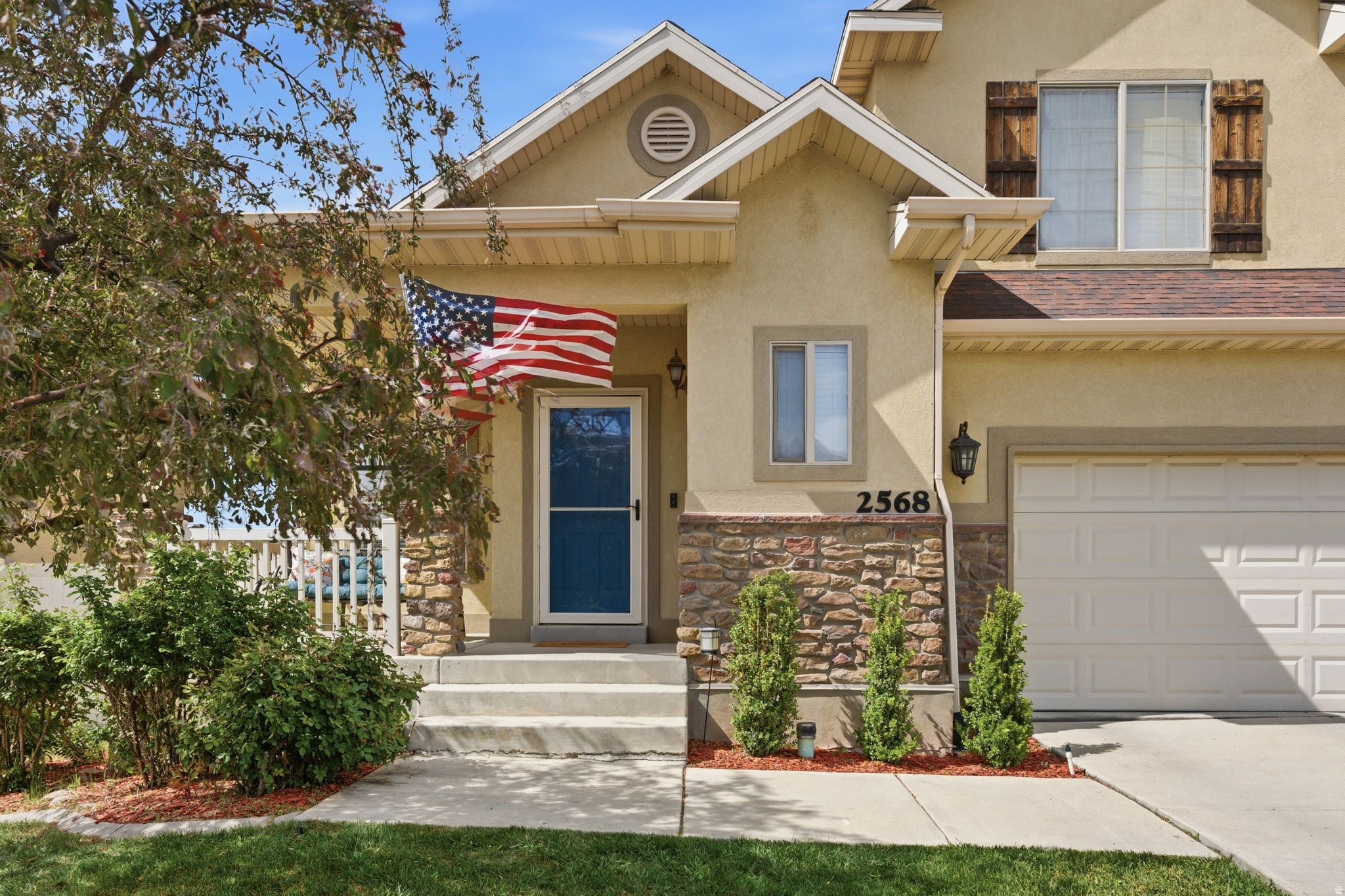 Back on the market due to buyer financing falling through because of unforeseen circumstances-not due to the home itself. The inspection was completed, and the transaction was progressing smoothly prior to the buyer's financing issue.  Just 5 minutes from freeway access and moments from Silicon Slopes, this beautifully maintained Lehi home offers the perfect balance of convenience, lifestyle, and connection. Located near Thanksgiving Point, Traverse Mountain Outlets, dining, and entertainment, you can simplify your commute while still coming home to scenic trails, mountain views, and a neighborhood designed for gathering and recreation.  With trails directly behind the home and access to a community pool, clubhouse, playground, and expansive grass fields, this home creates the kind of lifestyle today's professional families are searching for.  Offering 4 bedrooms, 4 bathrooms, and 2,629 sq ft, the thoughtfully designed layout features vaulted ceilings, large windows, abundant natural light, and inviting gathering spaces ideal for both entertaining and everyday living. The kitchen showcases new cabinetry and flooring, creating a fresh and welcoming heart of the home where family and friends naturally gather.  The finished basement provides exceptional flexibility with space for a home office, guests, hobbies, a playroom, workout area, or additional living space. A beautifully updated downstairs bathroom adds both comfort and style. LVP was redone and basement finished within last 5 years. In 2024 new HVAC & AC were installed and in 2023 a 50 gallon water heater was replaced.    Step outside to a fully fenced backyard with mature shade trees, fruit trees; cherry, plum, & apricot, and direct access to the scenic trail system that brings recreation and relaxation right to your doorstep. The spacious backyard setting offers room to unwind, entertain, and enjoy the outdoors in privacy and comfort.  Homes with this combination of location, lifestyle, updates, and community amenities rarely become available. Easy to show - buyers looking for the complete Lehi lifestyle experience will not want to miss this opportunity.