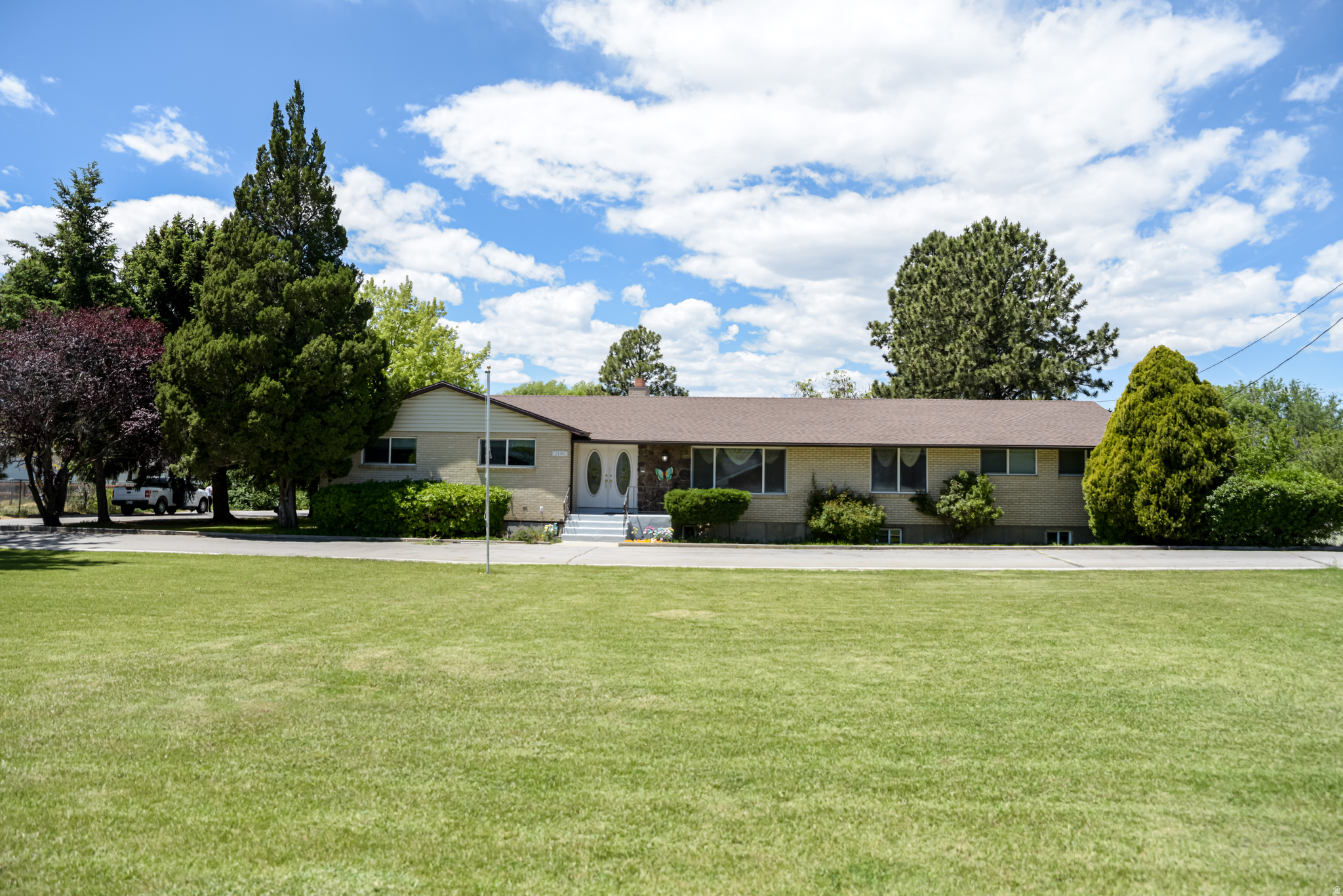 This expansive 6,142 sq. ft. rambler offers the perfect blend of space, comfort, and opportunity with 4 bedrooms and 3 bathrooms on main level ,on a massive 1.04-acre lot. Featuring a large accessory apartment with 3 bedrooms, 1 bathroom to help offset your mortgage, this one-of-a-kind property is ideal for multi-generational living, rental income, or extra guest space. Enjoy year-round entertaining in the indoor patio, while the fully fenced backyard provides plenty of room for pets, kids, summer BBQs, and outdoor fun. The 3-car garage, abundant off-street parking, and dedicated RV parking, and garden area add even more convenience for homeowners and tenants alike. With endless possibilities and room to make it your own, this unique property is ready to welcome its next family. SCHEDULE A SHOWING TODAY, EASY TO SHOW!  This is an estate sale, Home is being sold "AS IS". Seller Property Condition disclosure's will not be provided. Owners children have not lived in home for several years. All information is provided as a courtesy. Buyer's and Buyer's agent advised to verify all information.