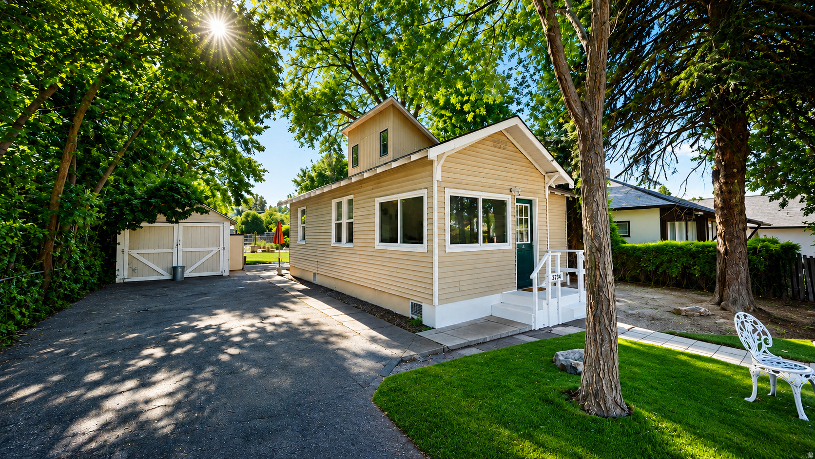 Welcome home to this charming and beautifully updated 2-bedroom, 1-bathroom single-family home in the heart of South Salt Lake! From the moment you step inside, you'll appreciate the warm hardwood floors, inviting layout, and stylish kitchen featuring granite countertops. Major updates-including new plumbing, HVAC, and a water heater-provide peace of mind for years to come. Step outside to your own private backyard oasis, complete with mature fruit trees, fresh mint, and plenty of space to create the garden of your dreams, entertain guests, or simply relax. Conveniently located near shopping, dining, parks, and freeway access, this home offers the perfect blend of comfort, charm, and convenience. Schedule your private showing today.