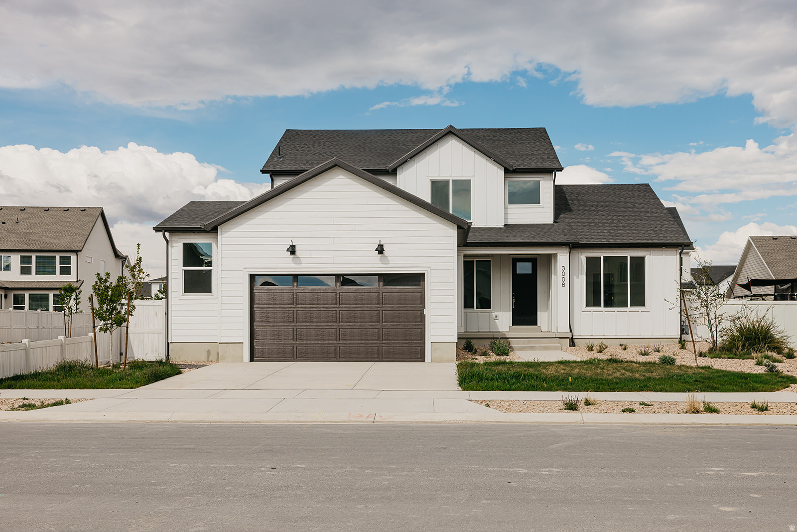 The Durango is a stunning two-story floor plan featuring four bedrooms and two-and-a-half bathrooms. The main floor includes a formal living room or office off the entryway, a primary suite with a massive walk-in closet, and convenient spaces like a mudroom, powder bath, and pantry near the garage. The great room impresses with two-story ceilings and abundant natural light. Upstairs, three bedrooms share a full bathroom, with a nearby laundry room for added convenience, making the Durango an ideal layout for families. This home is located in Firefly, the master-planned community built specifically for kids to live life unplugged. Stop fighting over screen time and start reconnecting in an environment engineered to encourage play. Firefly isn't just a neighborhood, it's a 350+ acre network of parks, trails, and amenities designed to inspire adventure and activity. The day you move in, your kids will be enjoying the skate and wheels park, the bike pump track, the downhill mountain bike course, pickleball and basketball courts, neighborhood playgrounds, and miles of trails. Is your child shy? Firefly has the region's only full-time Activities Director curating weekly activities and events for all ages, encouraging families and neighbors to connect in nature. Located in Eagle Mountain, Firefly is an easy commute to the Silicon Slopes, with close proximity to shopping and entertainment. Just 40 miles south of Salt Lake City and 30 miles north of Provo, it's one of Utah County's fastest-growing cities. Book a tour of this beautiful Candlelight home, explore all the amenities, and see for yourself why Firefly is the best place in Utah to raise your kids.
