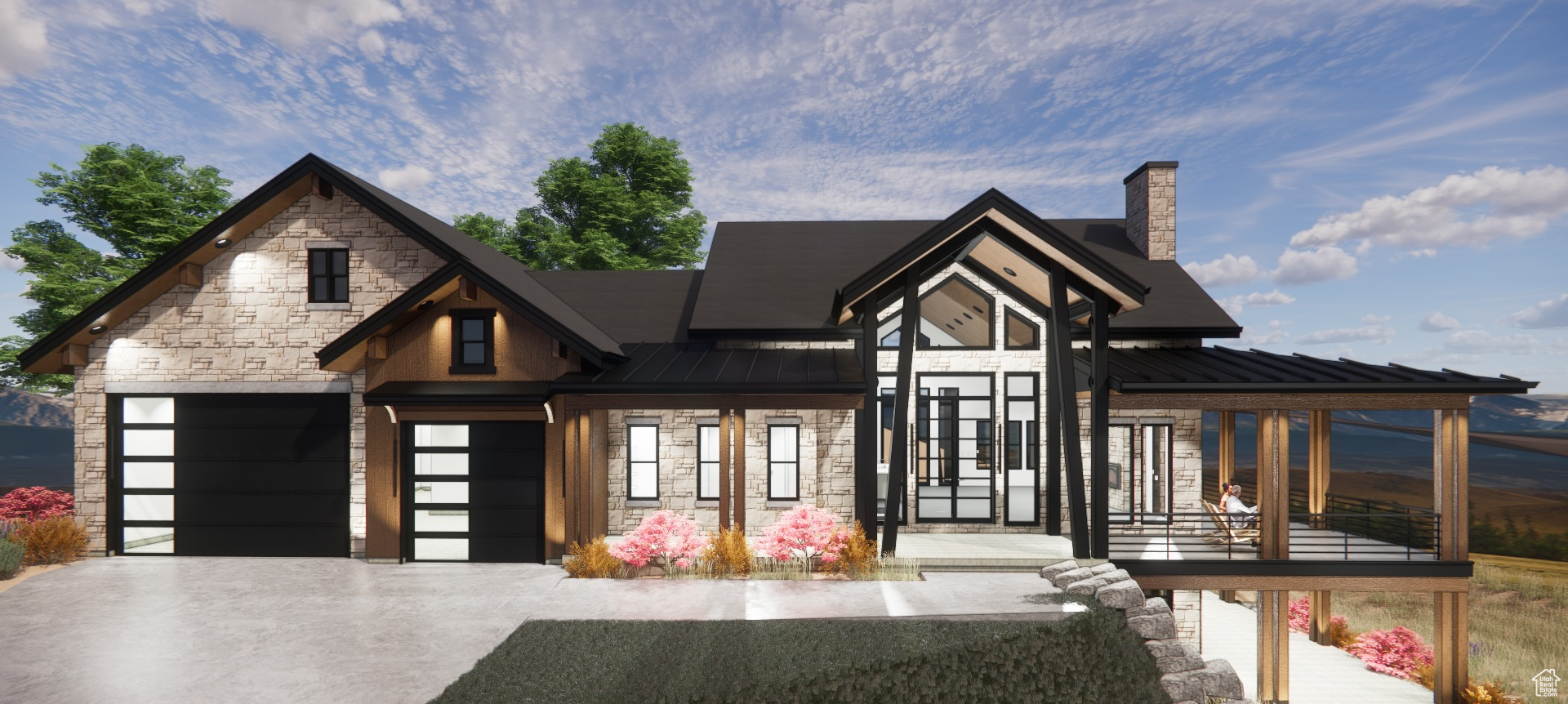 NEW BUILD in The Reserve at Bear Lake!  Great floor plan with all 5 bedrooms having their own bathrooms!  One of the 5 bedrooms is a huge bunk room (lower level) and a dedicated office could be a 6th bedroom if wanted. Open kitchen/dining/great room, a second big family room/game room (lower level), massive covered deck and lower patio area, fireplaces on both levels, laundry rooms on both levels, a huge cold storage room and a 4 car garage complete this plan. Foundation is done, buyer will be able to customize colors and finishes. Once an offer has been accepted, will take around 6 months to finish.  Excellent vacation home, nightly rental or permanent residence!  Reserve amenities include: Clubhouse, fitness room, two heated, seasonal pools, year round jot tub, splash pad, poolside pavilion, sports cour, playground and gated BEACH ACCESS! Fish Haven Canyon for ATV/UTV, snowmobiling, snowshoeing, hiking, mountain biking. Bear Lake State Park Marina 10 min; Beaver Mountain Ski Resort 25 min.