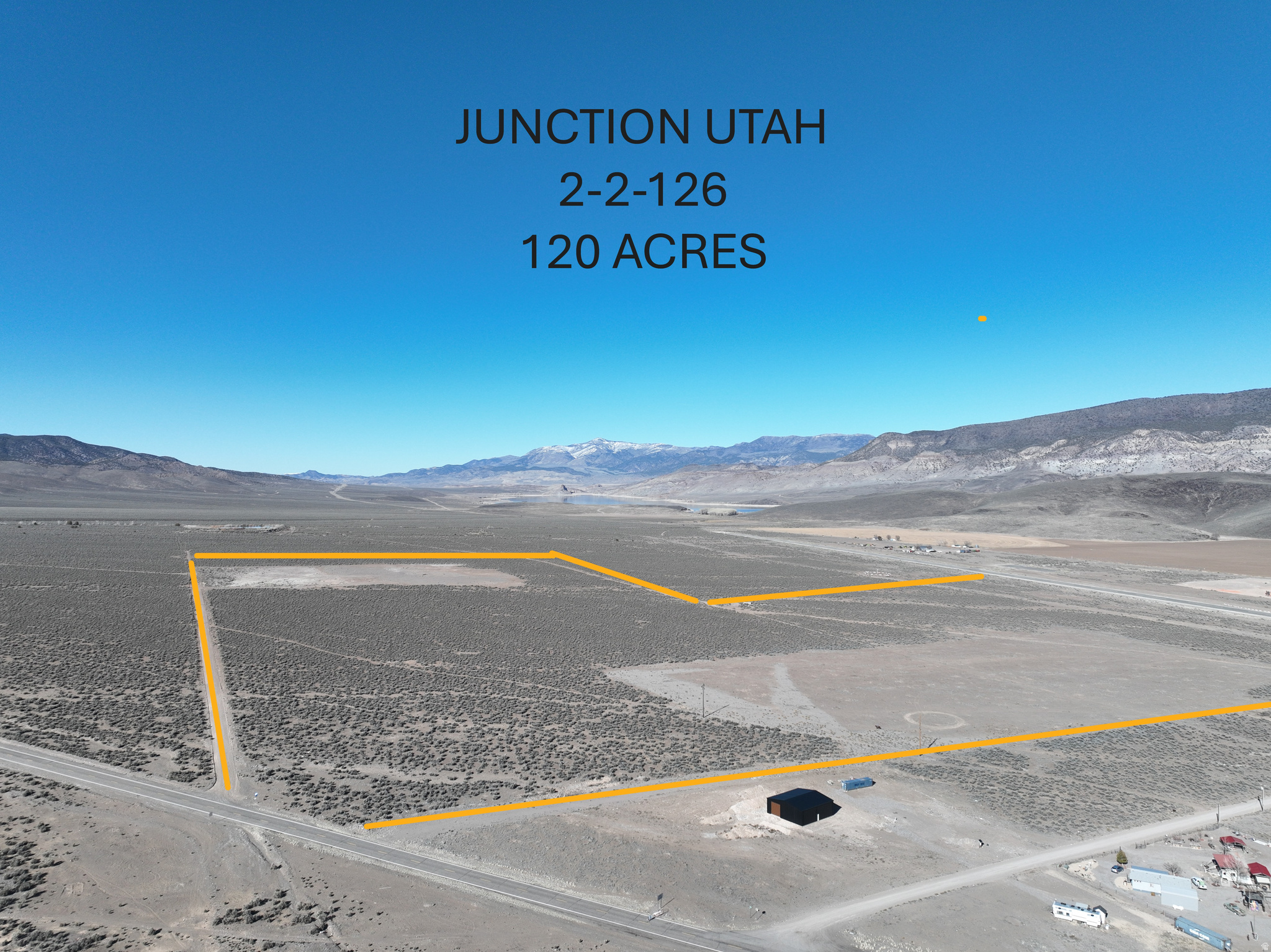 Your Ultimate Destination Awaits. Have you always dreamed of a place where you truly can have it all? This remarkable 120-acre property, situated right on the outskirts of Junction town, opens a world of possibilities for those seeking adventure, convenience, and natural beauty.  Imagine the convenience of having a private hangar for your airplane. The renowned Piute ATV trail is just steps away from your front door, offering endless hours of outdoor excitement. Piute Reservoir is only a few minutes away, and both Otter Creek and Panguitch Lake are within a short drive, making fishing, boating, and relaxing by the water easy and accessible.