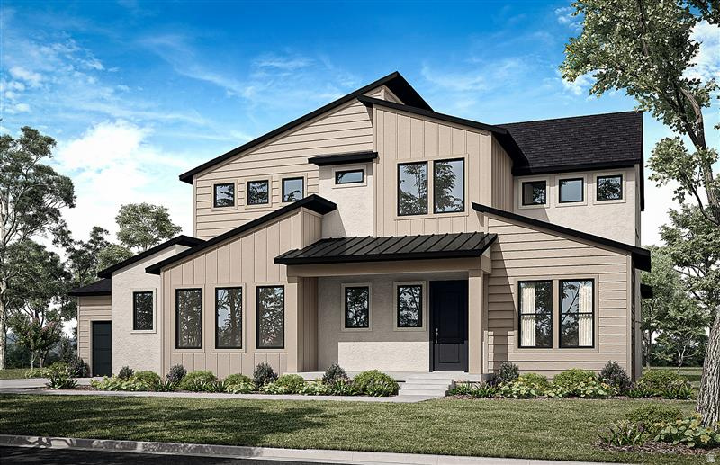NEW to be built! $50,000 towards closing costs and/or design options with Pulte's preferred lender valid until June 13th! You have the choice to choose one of three luxury floor plans, your lot, and personalize your home with all our different options we offer.  This beautiful home, the Monarch, boasts tall ceilings throughout the home, beautiful chef's kitchen, and amazing views of the valley and mountains. The primary bedroom is located on the main floor with the option of a flex space for an office or second main floor suite and an open great room to kitchen, perfect for spending time with family or entertaining. The open-concept main floor is designed for gatherings, flowing effortlessly onto the covered patio-ideal for indoor-outdoor living. All homes come with covered patios, 9 ft ceilings in the basement and second floor, smart doorbells, lofts and much more. This quiet, peaceful neighborhood has two cul-de-sacs and is surrounded by mountain views. The list price is base price for the Monarch floor plan. Come see our community and new model home!