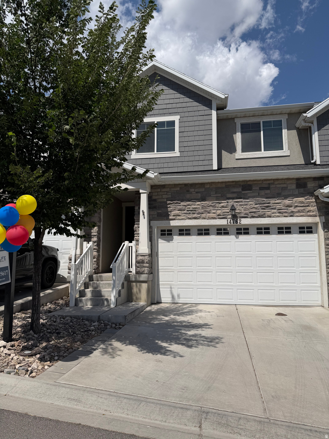 $5K SELLER CONCESSIONS & SELLER-PAID 1-0 buydown with preferred lender. This beautifully maintained mid-row townhome is perfectly positioned in the Herriman foothills with direct community access to hiking and mountain biking trails via the Sky Ridge Park. Walk in to an open, vaulted ceiling with large windows providing amazing light and open main living atmosphere, perfect for entertaining. Built-in garage storage offers ample extra storage space for those utilizing the unfinished basement for useable space. Backyard is fenced and backs up to single-family residential community. Sky Ridge is conveniently located off of Juniper Crest and will soon benefit from new eastern crossover to Mountain View Corridor amenities, Lee's Market, restaurants, and more.  Square footage figures are provided as a courtesy estimate only and were obtained from Tax Assessors Office, buyer to verify all info and measurements. Listing agent is the owner of the subject property and is a licensed Utah real estate agent.