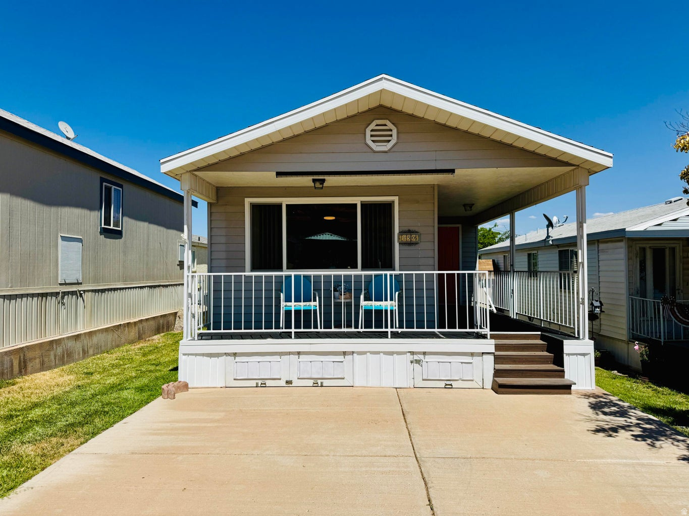 This beautiful stick-built home is financeable and truly move-in ready! Just bring your toothbrush and clothes--everything else is included. The home comes fully furnished with quality furniture, making it easy to settle in and start enjoying your new home immediately. Numerous updates have already been completed, including a new kitchen sink, garbage disposal, range, water heater, heat pump, living room blinds, front patio sunscreen, and water box cover. Most of the windows have been replaced, along with new window sills. The home also features brand-new skirting, fresh paint throughout every room, and updated lighting in the dining room, kitchen, and living room. This well-maintained home offers comfort, convenience, and exceptional value. Buyer to verify all information.
