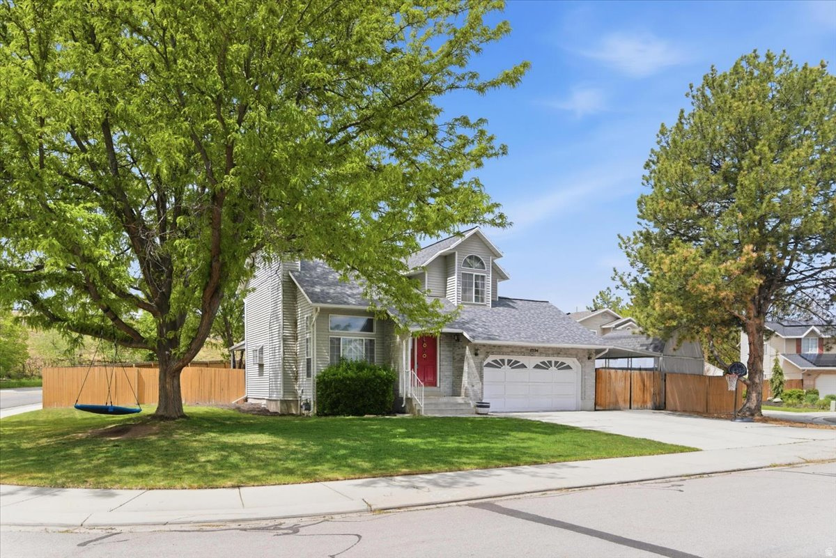 Motivated Sellers!! Huge price reduction!! Tucked in a quiet cul-de-sac, this 5 bedroom, 3 bath home offers space, comfort, and convenience. Enjoy a cozy fireplace, a primary suite with a huge jetted tub, and a newer roof for peace of mind. The large, fenced yard features mature trees and a spacious shed. With a garage, covered carport, easy freeway access, and close proximity to shopping, this home is a great fit for everyday living.