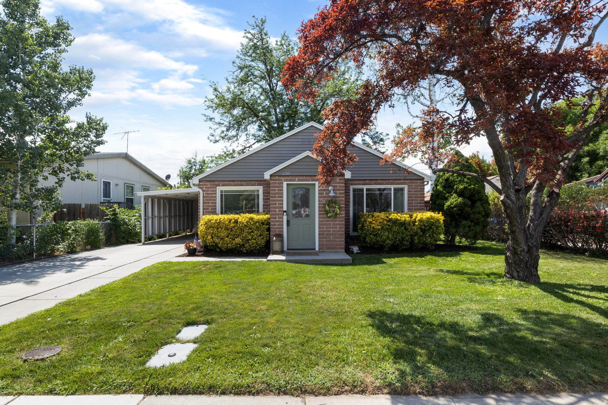 Charming and move in ready! This beautifully updated 2 bedroom home in the heart of American Fork offers comfort, style, and peace of mind. Recent updates include new carpet, updated appliances, and modern finishes throughout. Major mechanicals have already been taken care of, with the A/C unit, furnace, and water heater all replaced just 4 years ago. Step outside to enjoy the spacious, fully fenced backyard perfect for entertaining, gardening, relaxing.  Whether you're hosting summer BBQs or enjoying a quiet evening outdoors, this backyard offers the ideal extension of your living space.  Whether you're a first-time homebuyer, downsizing, or looking for a great investment opportunity, this home is one you won't want to miss. Conveniently located near shopping, dining, parks, schools, and freeway access. Schedule your private showing today!