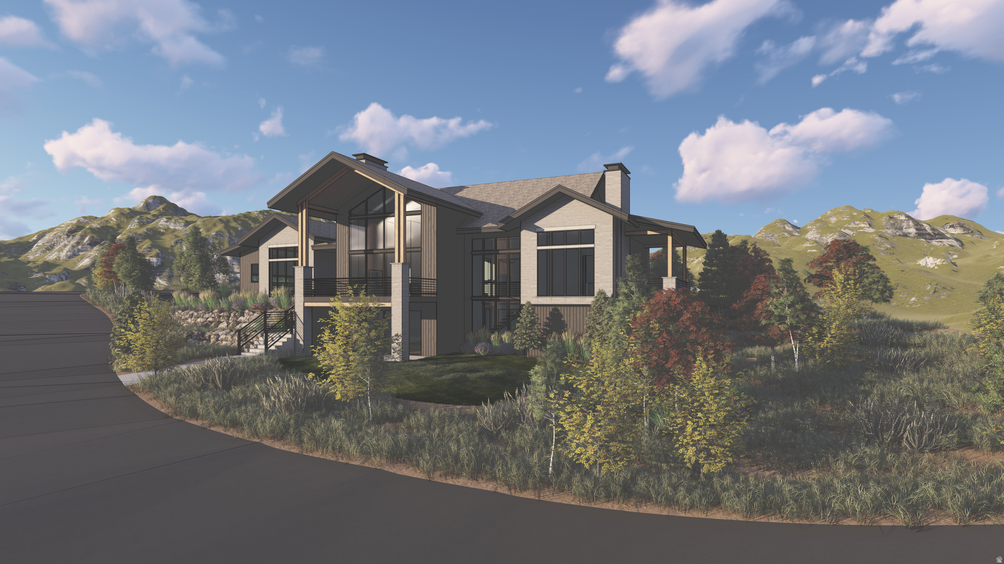 Wake up every day to unobstructed, panoramic mountain views from this luxury retreat on a quiet street in one of the area's most sought-after mountain communities. 692 S Nebo Circle blends refined design, thoughtful functionality, and an elevated lifestyle-creating a home that feels both impressive and effortlessly livable. With 4,684 sq ft, the open floor plan is filled with natural light and finished with high-end materials throughout. The gourmet kitchen features high-end appliances, a butler's pantry, and seamless flow into expansive living and dining spaces warmed by two fireplaces. The main-level primary suite is a private sanctuary with spa-inspired bath and custom high-end closet finishes, complemented by a main-level office, mudroom lockers, and spacious garage. The walkout basement is designed for entertainment and wellness, offering a theatre room, workout room, and generous guest accommodations. Enjoy true indoor-outdoor living from two expansive decks, perfectly positioned to capture the views. Surrounded by hiking and biking trails, tennis courts, a  community pool, and mountain air, this home is ideal for retirees, families, or anyone ready to escape the heat and embrace luxury mountain living. Schedule your private showing and experience the views for yourself.