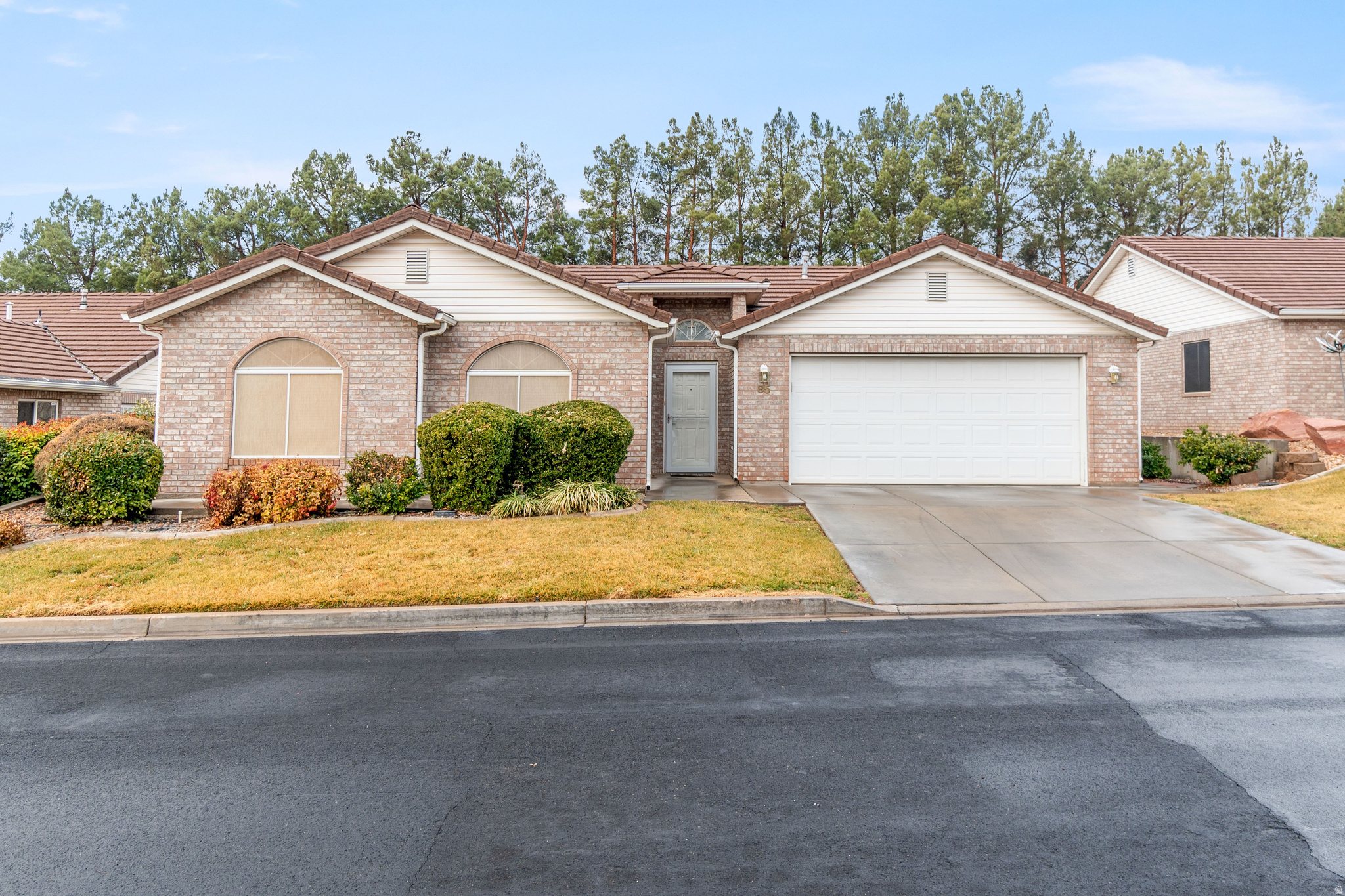 Great home in 55+ community, centrally located close to shopping, entertainment & the hospital, with brand new flooring & paint throughout!