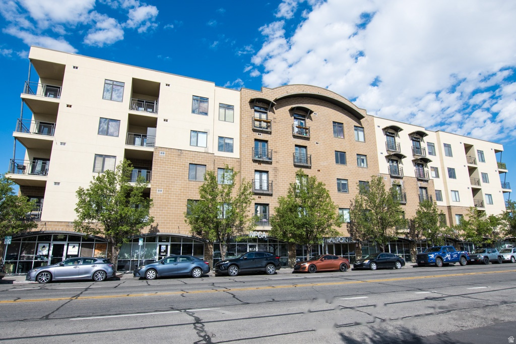 Priced to sell! Clean and well-maintained 3 bed, 2 bath condo offering 1,072 sq ft in a convenient South Salt Lake location. Offered below recent comparable sales in the building, this unit presents a strong value for buyers looking for a move-in ready condo. The home features an open kitchen/living layout with granite countertops, stainless steel appliances, ample cabinet space, pendant lighting, and hard-surface flooring through the main living area. The primary suite includes a walk-in closet and private bathroom, with two additional bedrooms providing flexibility for guests, office space, or additional living needs. Secure building with elevator access, welcoming lobby, and convenient access to downtown SLC, public transit, shopping, dining, and major commuter routes. A clean, functional, and competitively priced opportunity.