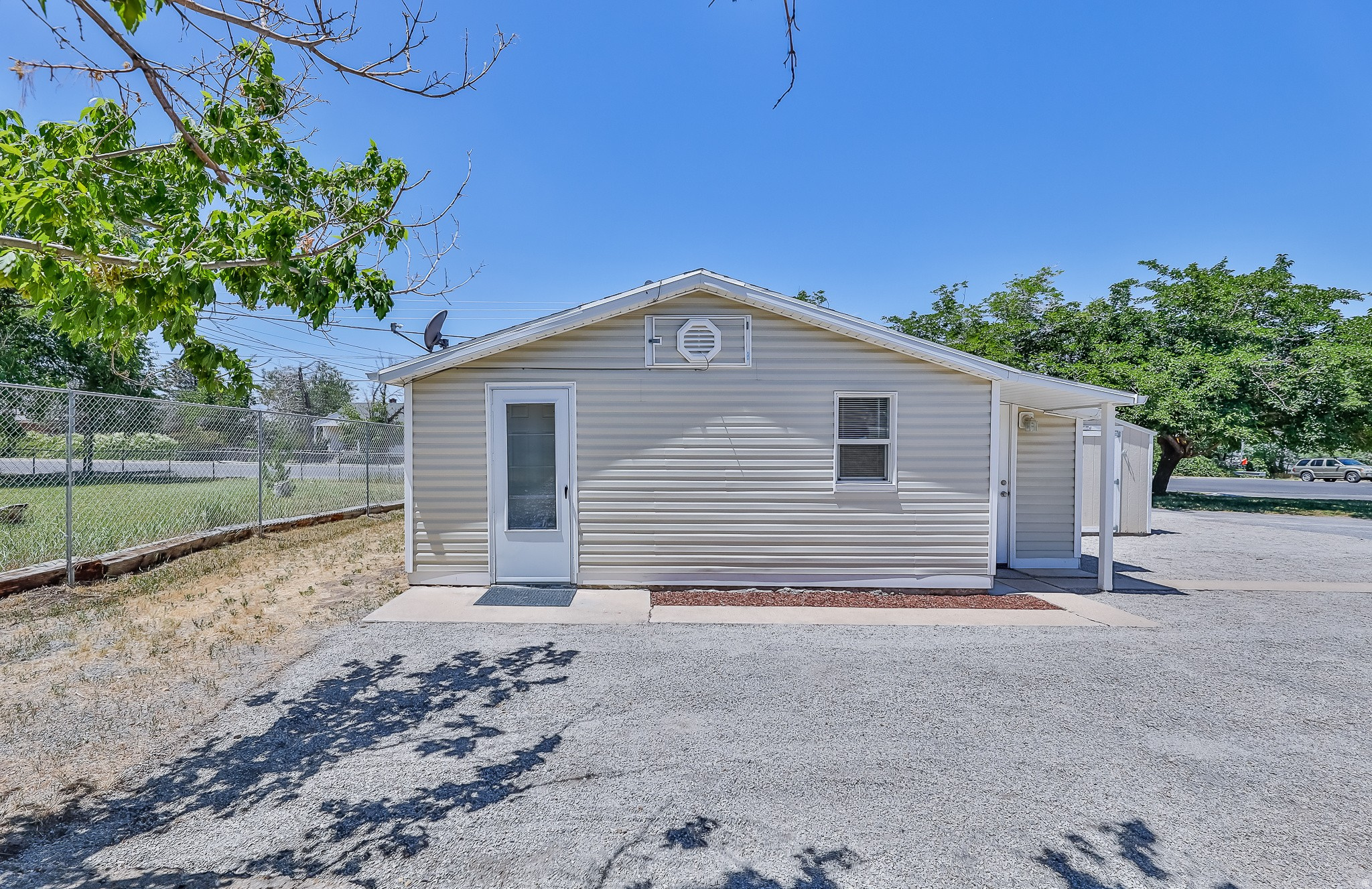 Well-maintained duplex on a corner lot! Each 1 bed/1 bath unit has central HVAC, laundry, and storage. The lot can be subdivided. Perfect for the new owner to occupy while renting the other unit. Both units are currently rented. Tenant-paid utilities-joint electric and gas meters. Square footage figures are provided as a courtesy estimate and obtained from the county records. Buyer is advised to obtain an independent measurement.