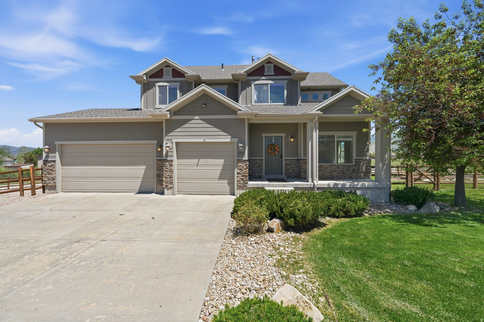 Escape to the beauty of Francis with this stunning 3-bedroom, 2.5-bath home on a half-acre lot in River Bluffs. Featuring mountain views, an open-concept floor plan, granite countertops, a walk-in pantry, greeting room/office, spacious loft and oversized 3-car garage with plug for EV charger, this home offers the perfect blend of comfort and recreation. Plenty of room to park your RV with RV outlet or build an additional garage. Enjoy easy access to outdoor adventures and the peaceful lifestyle of Kamas Valley. Veterans - ask about the assumable VA Loan at 2.25%.