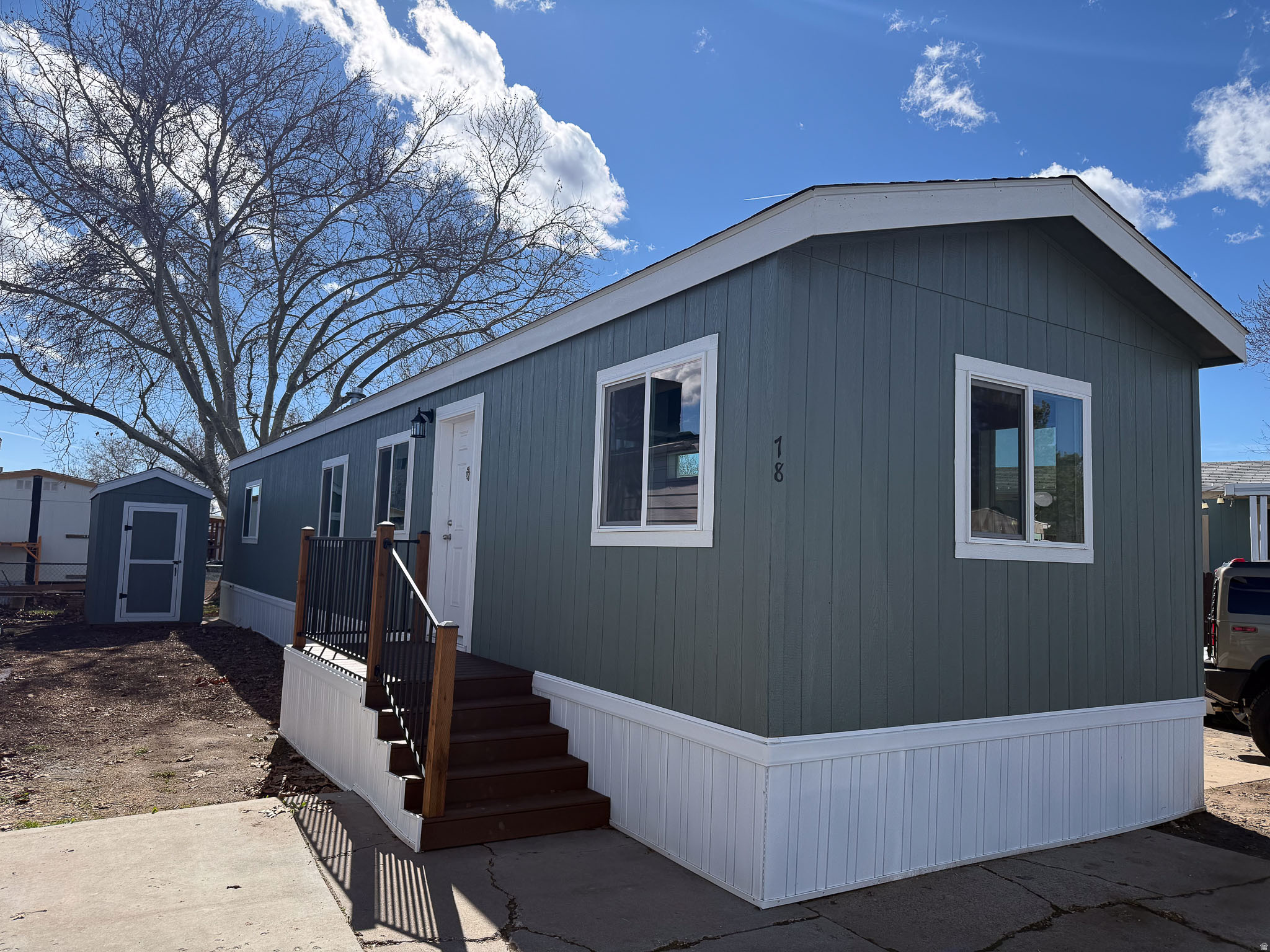 1 MONTHS FREE LOT RENT *** This 746sq. ft. manufactured home, built in 2025, offers comfortable living with 2 bedrooms, 2 bathrooms, a spacious living room, dining area, kitchen, and laundry. Appliances include a fridge, oven, and water heater. Located in the peaceful Hidden community, residents enjoy well-kept common areas, a playground, and a sports court-all in a friendly neighborhood setting. Conveniently close to shopping, dining, and entertainment, this home blends comfort, community, and convenience. Buyer is advised to obtain an independent measurement.