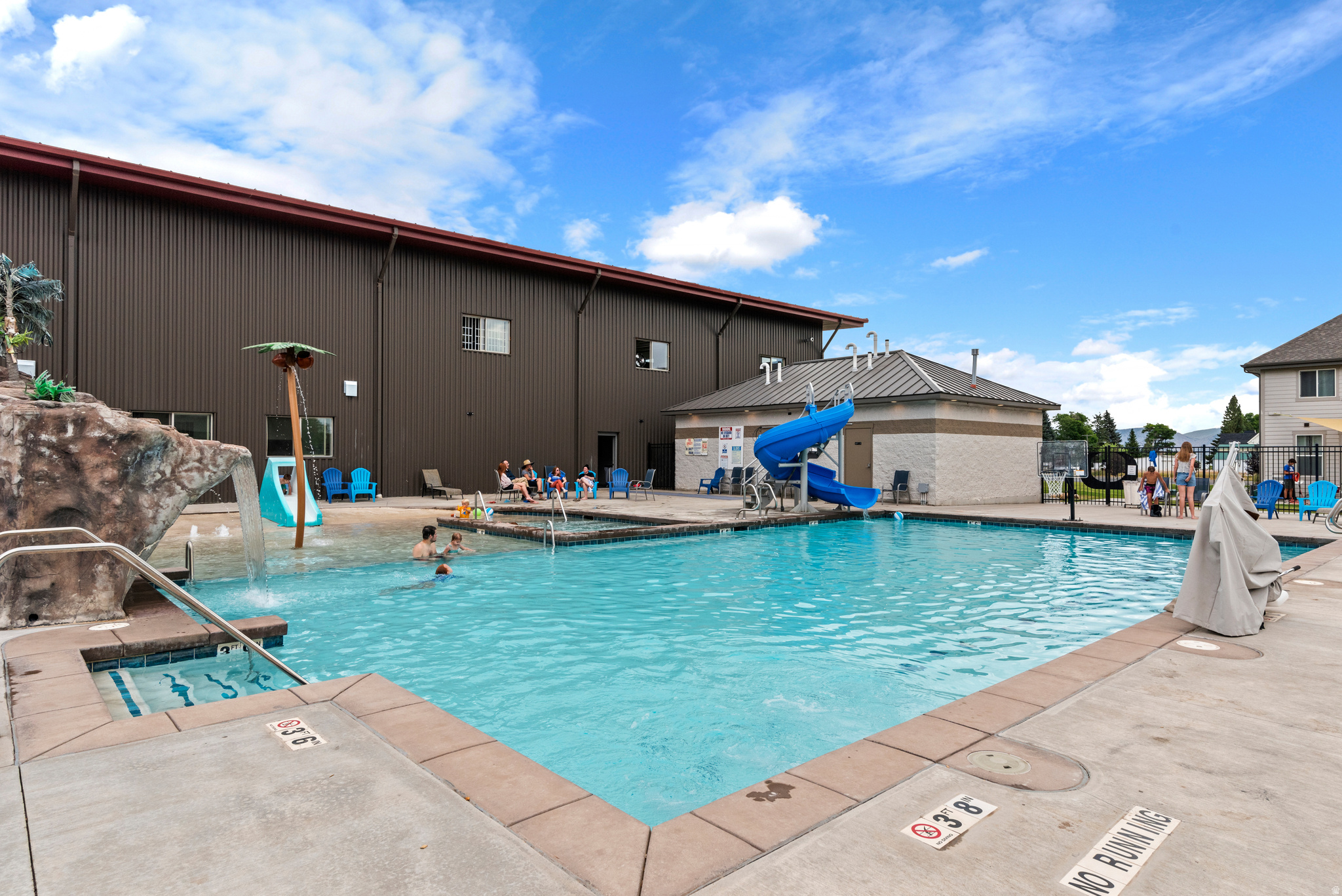 Rare opportunity to purchase two adjacent townhomes in Waterdance Bear Lake, offering a combined 6 bedrooms, 8 bathrooms, and 3,552 sq ft of beautifully designed living space. The two units are connected by a lockout door that allows the units to be used together or separately. Sold fully furnished, these units are ideal for personal use, group retreats, or a strong short-term rental investment. Each townhome features an open-concept great room on the main floor, three spacious bedrooms upstairs, and a fully equipped kitchen complete with dishes, utensils, cookware, and small appliances. Together, the units comfortably sleep up to 24 guests and include 8 cozy fireplaces and 8 TVs throughout. Enjoy outdoor living with covered patios and the convenience of being fully stocked and turnkey. Waterdance Community amenities include stunning indoor and outdoor pools, a recreation center with hot tub, pickleball and basketball courts, playgrounds, meeting rooms, and on-site property management for easy, hands-off rentals. Located on 100 W in Garden City (Building H), these townhomes are within walking distance to Bear Lake and local shops via the scenic bike path.