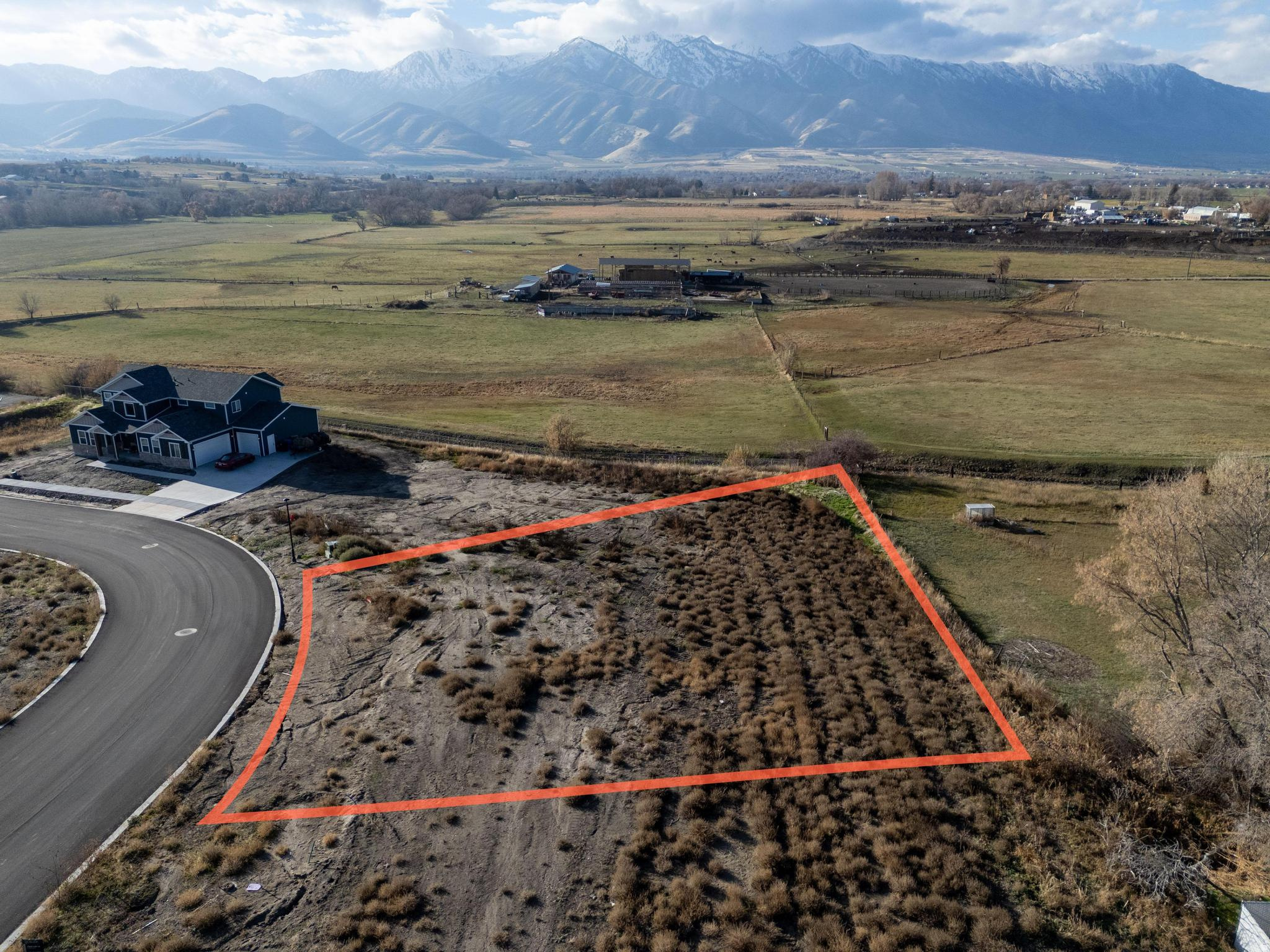 Beautiful Location with fantastic views from the large lot. Bring your own builder and build on this one of a kind homesite. Pressurized irrigation is provided by Hyrum City and is an inexpensive way to keep your yard looking beautiful and green with an affordable water supply.