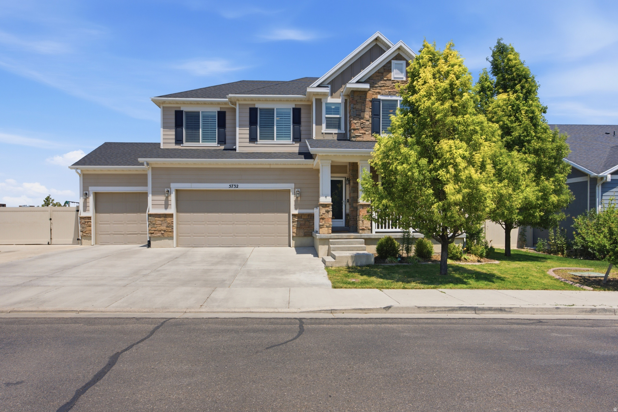 Highly sought-after Herriman neighborhood! Beautifully maintained home offers custom finishes throughout. The main level features a private office, spacious great room, gourmet kitchen, and large dining area-perfect for everyday living and entertaining Four bedrooms, including a luxurious primary suite with a massive walk-in closet, plus an additional family/recreation room.   24' x 48' RV pad offers plenty of room for all your toys, while the included storage shed keeps lawn and garden items  tucked away.  Ideally located within walking distance of elementary, middle, and high schools, and just minutes from parks, shopping, dining, entertainment, and Mountain View Corridor.   24-hour notice required for showings. Square footage figures are provided as a courtesy estimate from county records. Buyer is advised to obtain an independent measurement.
