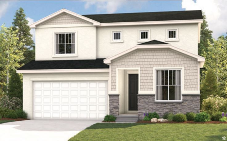 Imagine your life in this two-story home. Breakfast at a spacious kitchen island or in the nearby dining area. Host a movie in the inviting great room. At the end of the day, retreat upstairs to the primary suite, complete with a walk-in closet and private bath. Upstairs, you'll also enjoy two additional bedrooms, a convenient laundry, and another full bath. Contact us today for more information or to schedule a tour!