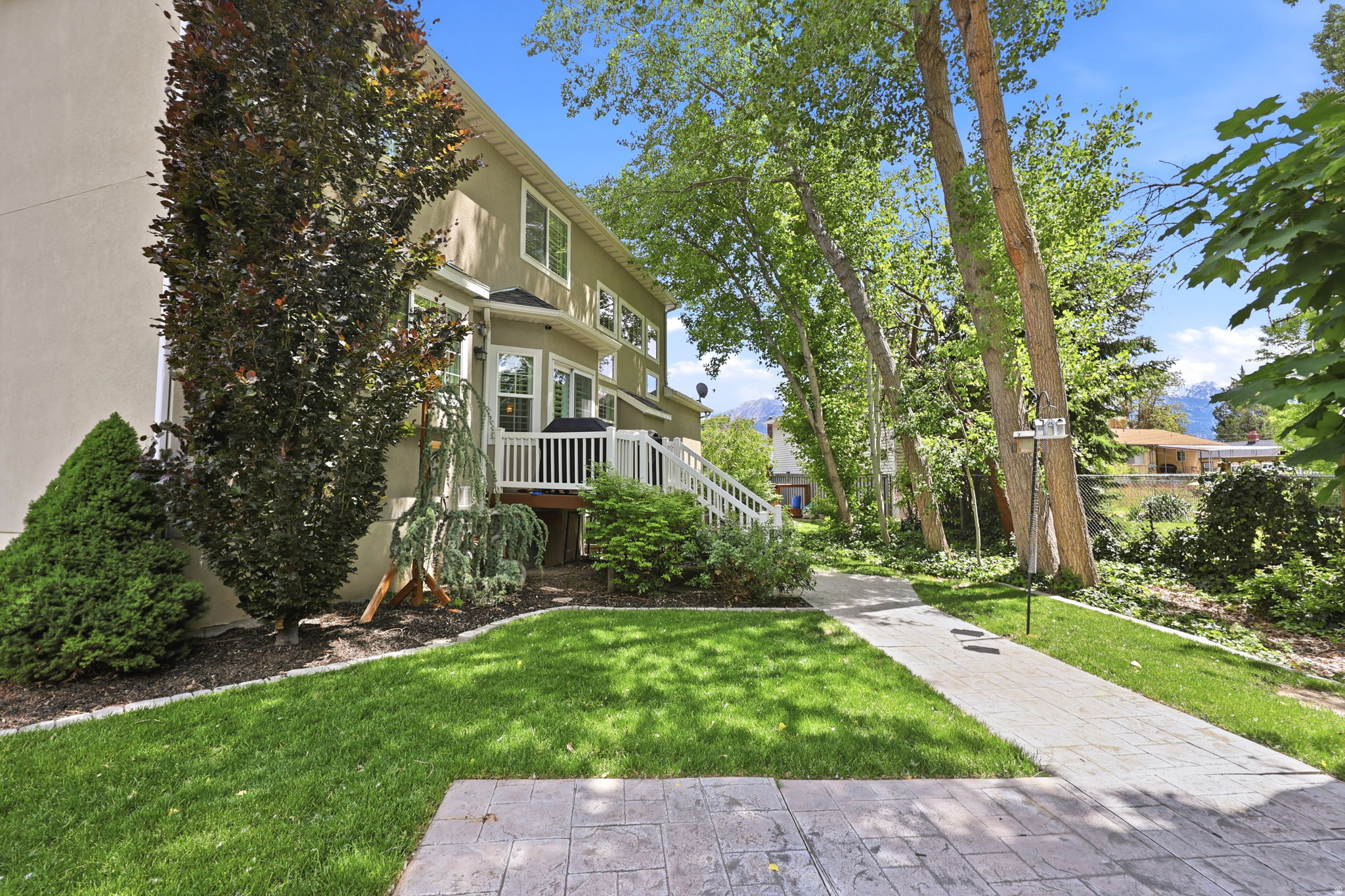 Open House 6/6/26 11AM - 2:30PM 1282 E Quail Grove Circle -  is a rare Murray opportunity you don't want to miss. Stunning Craftsman home tucked into a quiet cul-de-sac, packed with everything today's buyers are searching for and then some. Five bedrooms. Four baths. A chef's kitchen built for entertaining. A private primary suite with a spa-inspired bath. Vaulted ceilings, plantation shutters, and natural light throughout. The game-changer? A fully self-contained walkout ADU Making it easy to rent - private entrance, full kitchen, dedicated laundry and bathroom.  Plus a fenced 0.26-acre yard ready for your garden, chicken coop, storage and gazebo.  Furnace was replaced 2/26 No HOA. Unfinished bonus room for your gym, office, or playroom. Minutes to Intermountain Medical, Fashion Place, freeway access, and Cottonwood Canyon skiing.