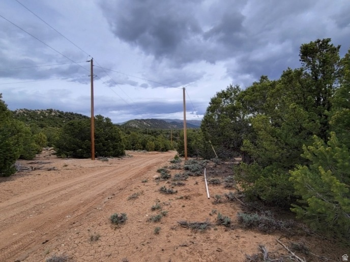 Looking for ultimate seclusion in the beautiful Tabby Valley? This pristine, flat, and highly buildable 1.25-acre parcel sits on a private road behind a locked gate with NO HOA. Heavily wooded with pine and juniper, the property offers exceptional privacy and immense development potential. Utilities are already lined up: it features a paid Hanna Water connection, power poles directly across the road to the north, and Strata fiber-optic internet along the boundary line. Don't miss this rare opportunity! An additional, separately listed 2.5-acre lot touches this property and is also available. Acreage figures are provided as a courtesy estimate only; buyer is advised to obtain an independent measurement.