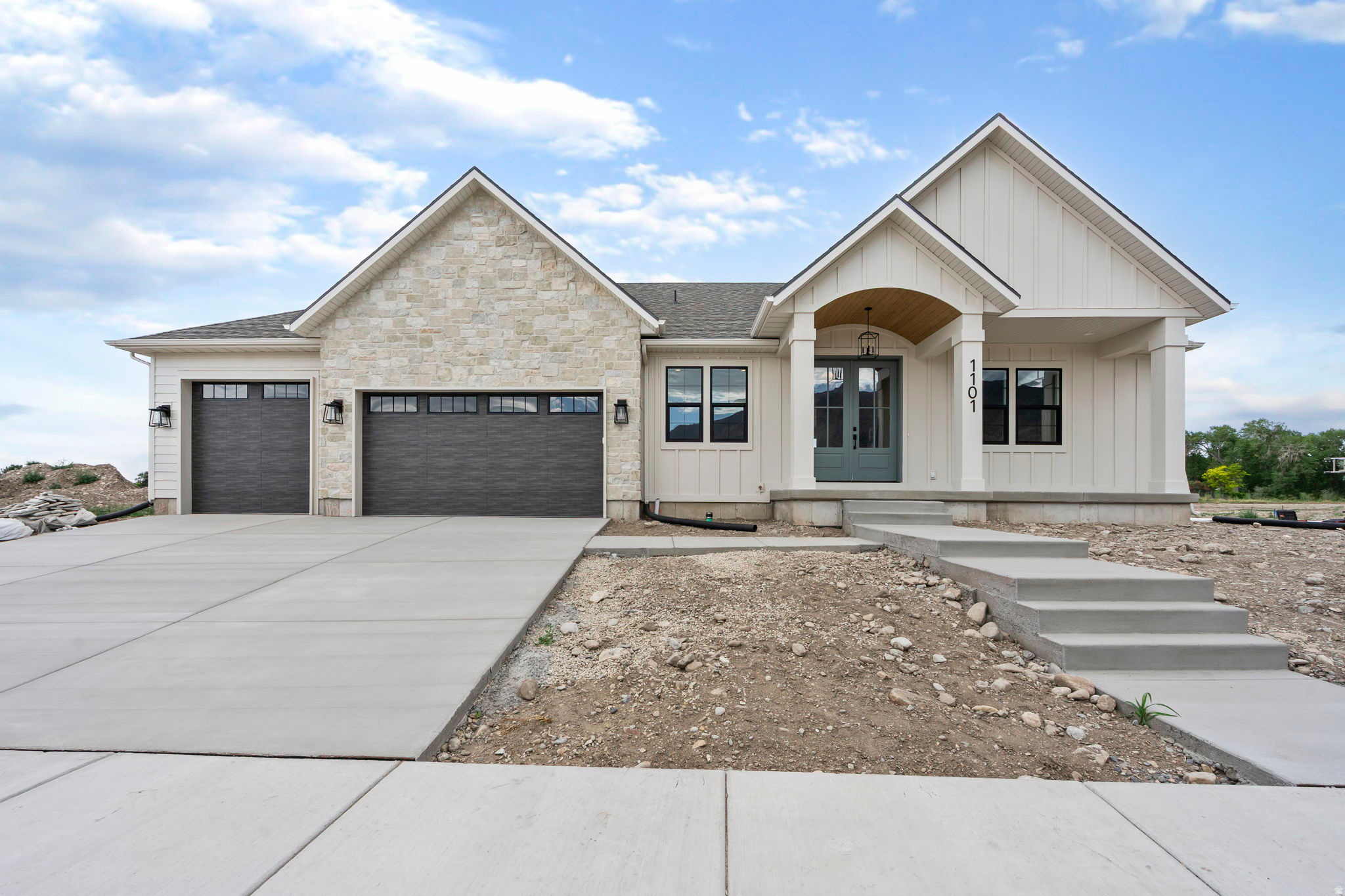 Welcome to luxury living at The Bridges at Fox Hollow, where breathtaking mountain views, tranquil water features, and the beauty of Fox Hollow Golf Course create an extraordinary place to call home.  This stunning 4,728-square-foot residence offers 5 bedrooms and 4.5 bathrooms, thoughtfully designed for both everyday living and effortless entertaining. The heart of the home features a spacious open concept family room with soaring vaulted ceilings, seamlessly connecting the gourmet kitchen, dining area, and gathering spaces filled with natural light.  Retreat to the grand primary suite, a private sanctuary complete with a spa-inspired bathroom featuring a double vanity, separate soaking tub and shower, and an exceptional custom walk-in closet you'll never want to leave.  The fully finished basement expands the living space with a kitchenette, a large family room, three additional bedrooms, two full bathrooms, abundant storage, and ample space for hosting family and friends.  Step outside and enjoy one of the community's most treasured amenities. A peaceful stream and walking trail meander directly behind the home, leading to one of two picturesque ponds and a beautifully landscaped neighborhood park. Residents also enjoy immediate access to Art Dye Park and the Murdock Canal Trail, offering miles of scenic biking, walking, and running paths. A rare opportunity to live surrounded by mountain views, golf course vistas, ponds, parks, trails, and thoughtfully designed homes-all within a connected, walkable community that encourages people to enjoy the lifestyle they've worked hard to create.