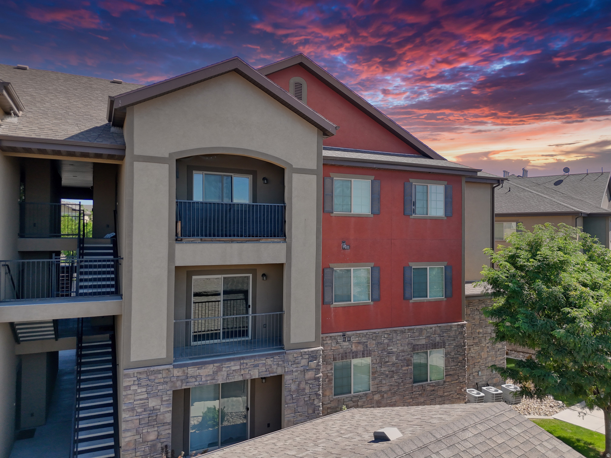 **OPEN HOUSE SATURDAY 7/11 1-3PM**Middle Unit. Anything But Mid. Everyone assumes the middle unit is the compromise. Everyone is wrong, and the person who buys this one gets to know it quietly. Ground floor has a relationship with water. It's not a good one. It's also the neighborhood's most accessible window. Top floor means stairs. With groceries. With a couch. In July, when your unit's been soaking up sun all afternoon and your AC is running a marathon it didn't train for. Middle floor means you're insulated on all sides by other people's climate control. Your neighbors are heating and cooling your home right now, for free, without knowing it. Your utility bill is going to look like a typo. Up off the ground. Not up three flights. This is the floor everyone eventually realizes they wanted. Now the part that actually matters: a 2-car garage. Not a carport. Not a "deeded parking space." Not a numbered spot you'll defend in a group chat. A real, attached, two-car garage - the thing condo shoppers scroll past a hundred listings looking for and never find. Both cars inside. Nobody scraping ice in January. Room left over for the bikes, the tools, the stuff. And there's still plenty of off-street parking on top of it, so your guests aren't circling the complex like they're on approach to LAX. And then there's where it sits. Vasa is a one-minute walk. Not "a short drive." Not "close to fitness options." One minute. You will run out of excuses before you run out of sidewalk. Chick-fil-A, Walmart, Hobby Lobby, and every store you actually use are five minutes on foot. You can walk to lunch. You can walk to a rotisserie chicken. You can walk to the Hobby Lobby, buy something you don't need, and be home before the ice in your drink melts. Your car is going to feel neglected. It'll have a beautiful garage and nowhere to go. 3 bed, 2 bath, spotlessly clean, and the rarest garage in the building. Come see the middle unit. Ask about the utility bills. Then go say hi to the top-floor people.