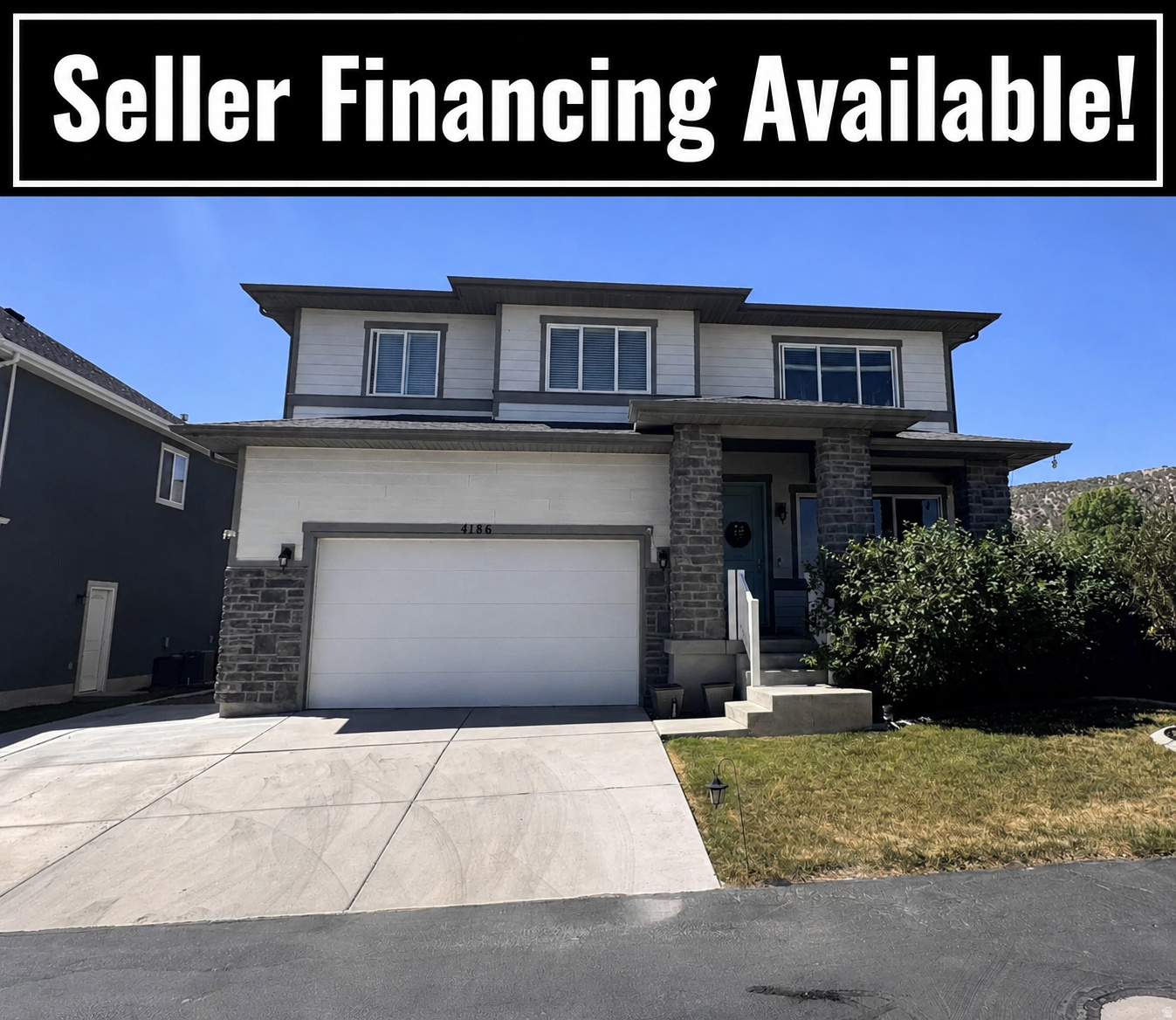 ** SELLER FINANCING AVAILABLE! ** Skip the bank and get an interest rate significantly lower than what's currently available.  Built in 2017 and located in the highly desirable "Evans Ranch" community, this home is just seconds from Brookhaven and Silverlake Elementary, minutes from Vista Heights Middle School and Westlake High School, and will also be just minutes from the new high school currently under construction in Saratoga Springs.  You'll love being conveniently located near everything both Eagle Mountain and Saratoga Springs have to offer, giving you the best of both cities.  The unfinished basement is a blank canvas, offering the opportunity to customize the space, add value, and build equity from day one.  Homes with seller financing opportunities like this don't come around often. Schedule your showing today!