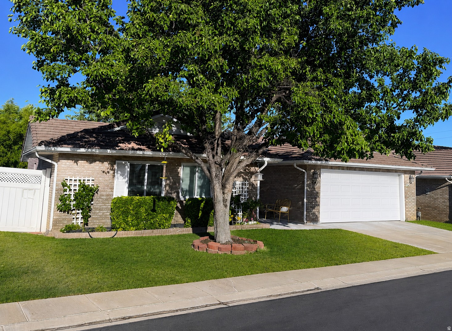 Cozy Comfortable and afforadable single family home in the highly desirable 55+ Community of Sun Country Meadows. New LVP flooring, new Andersen ultra-efficient windows, a remodeled primary bathroom featuring a custom roll-in shower, new A/C unit, updated lighting throughout, custom garage cabinets, and granite kitchen countertops are just a few of the many upgrades this home offers. Nestled in the heart of St. George provides you with convenient access to shopping, dining, entertainment, places of worship, and less than a three minute drive to the hospital. Enjoy a private, fully fenced backyard along with abundant HOA-maintained open space. Residents also have access to an exceptional clubhouse featuring a large indoor swimming pool, hot tub, exercise room, spacious gathering area, kitchen, dining area, and game room. ****New in the last 2 years Mstr Bd Rm Shower, New Heat Pump, New Water Heater, New Water Softner, New Anderson Windows Throughout, New Luxury Vinyl Plank Flooring, New Garage Door and Opener****