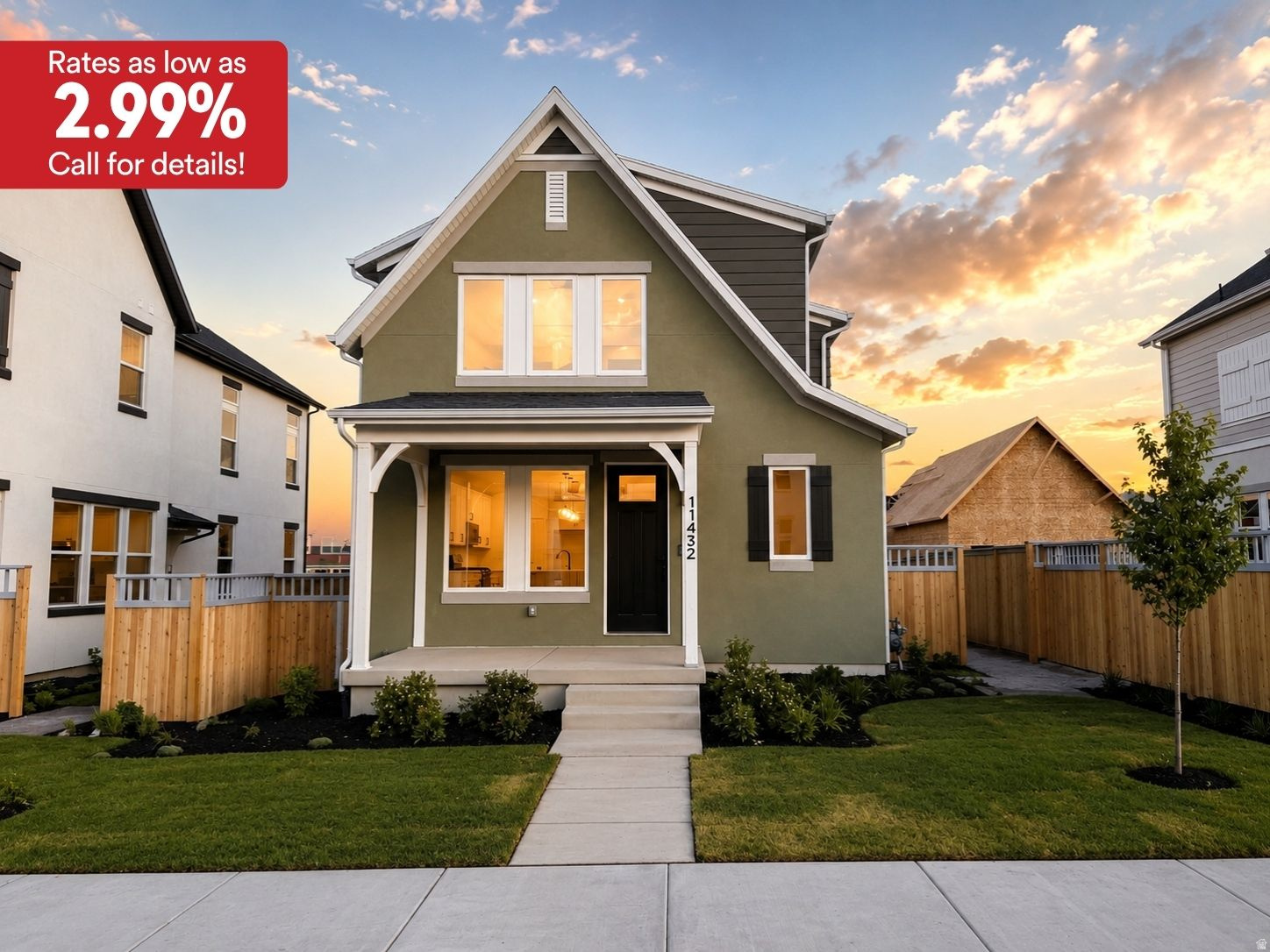 **Rates as low as 2.99% with our preferred lender!!** Welcome to the Willowmere- one of Daybreak's popular Cottage Court floorplans. This property features an English Romantic elevation and large front porch for relaxing outdoors. It sits in an amazing location just down the street from The Watercourse, Daybreak's newest amenity. Inside, you'll love the open concept and inviting feel. Enjoy a dedicated mudroom with built in cubbies to keep your home pristine, a massive kitchen and large island perfect for cooking and entertaining, and a large pantry for all your essentials. Every room boasts walk-in closets, with an additional storage room upstairs, providing more than enough storage. The dedicated laundry room makes laundry day a joy, while the divided bath ensures privacy. A fully fenced private side yard provides privacy for outdoor enjoyment and room for the kids or dogs. Thoughtful upgrades include an expanded walk-in shower, soft-close kitchen cabinetry, quartz countertops, a gas range, pull-out trash drawers, and designer finishes throughout. Plus, with a 2-year builder warranty and a 10-year structural warranty, you'll enjoy lasting quality and peace of mind for years to come! ***Model Home Sales office located at: 6656 W Key Largo Way. Buyer and buyer's agent to verify all information.