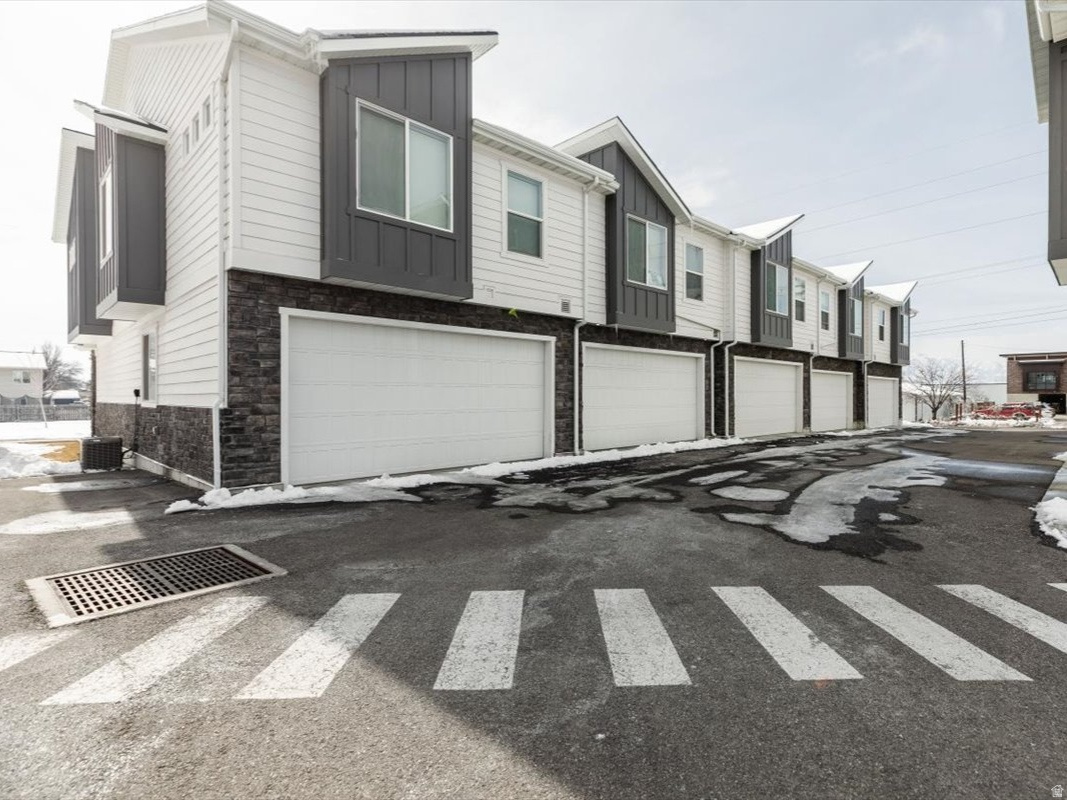 3 adjoining side-by-side townhomes to all be sold as a bundle. These are great low-maintenance rental properties in a convenient downtown Logan area. 3 separate tax id numbers are 02-314-0007, 02-314-0008, and 02-314-0009. All 3 units are 3 bedrooms, 2.5 bathrooms, with a 2-car garage.