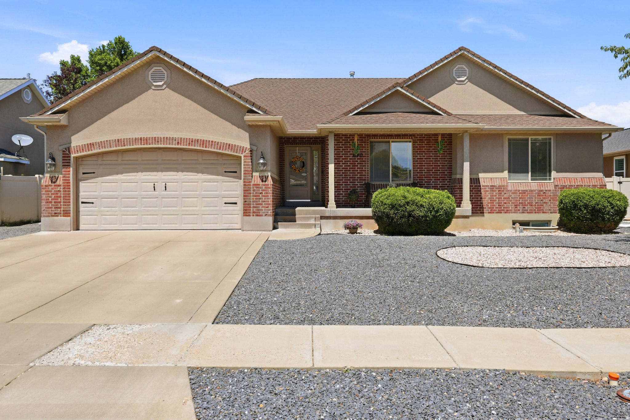 This 4-bedroom, 2-bathroom classic rambler offers broad appeal and style.  Featuring a functional floor plan and plenty of space inside and out. Situated on a large lot with a fully fenced yard, RV parking, and a brand-new automatic sprinkler system, the property is ready for both everyday living and entertaining. The updated kitchen has solid wood cabinets, granite countertops, stainless steel appliances, and a large island. It opens directly to the spacious family room, creating a comfortable gathering space with a cozy gas fireplace. The primary suite includes a walk-in closet and a private bathroom with a separate shower and a 6-foot soaking tub. Main-floor laundry adds convenience to the home's practical layout. Downstairs, the basement provides additional living space with a large bedroom and room to expand or customize to fit your needs. With thoughtful updates and plenty of usable space, this home is one you won't want to miss.