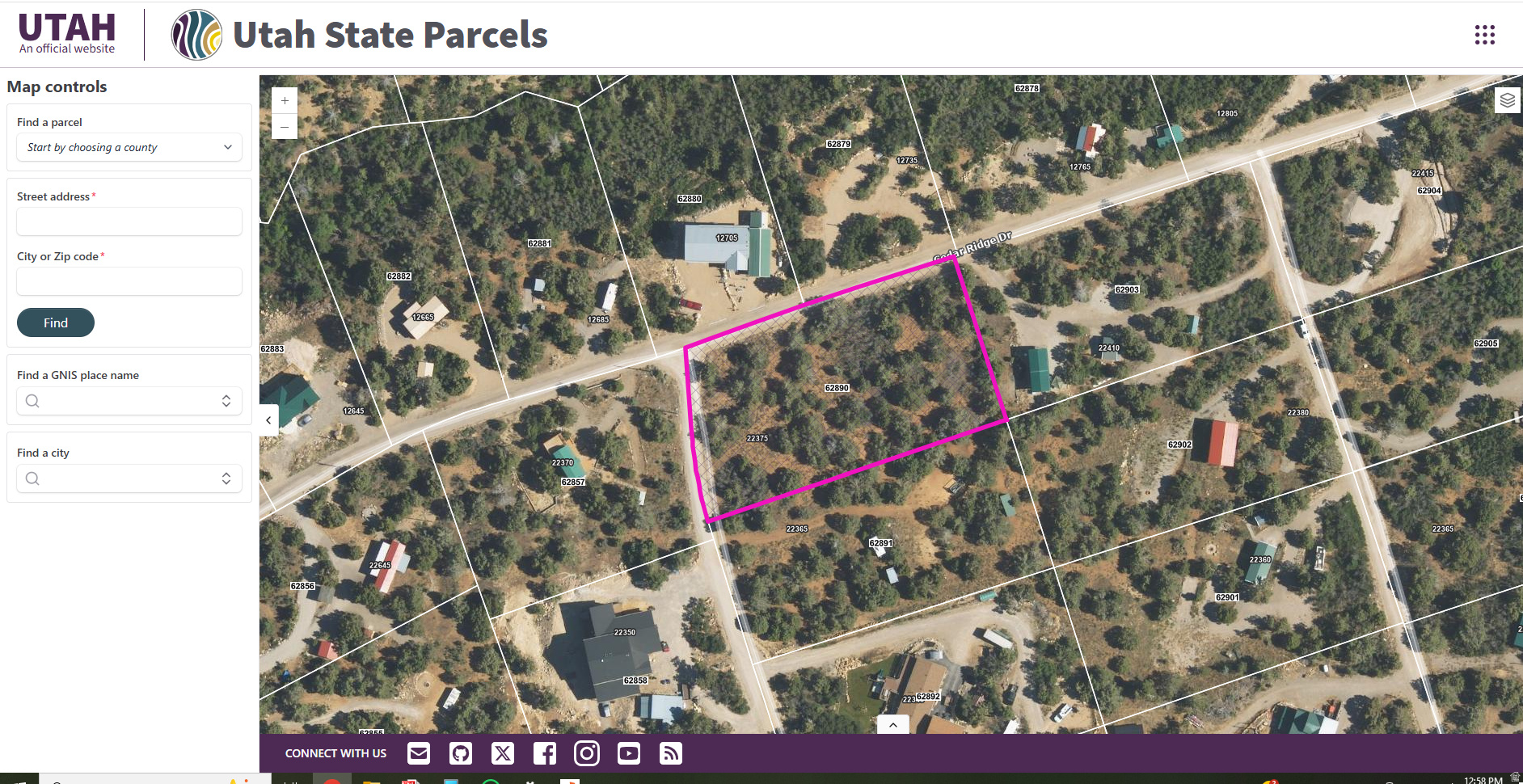 SKYLINE MOUNTAIN RESORT SUBDIVISION - Land