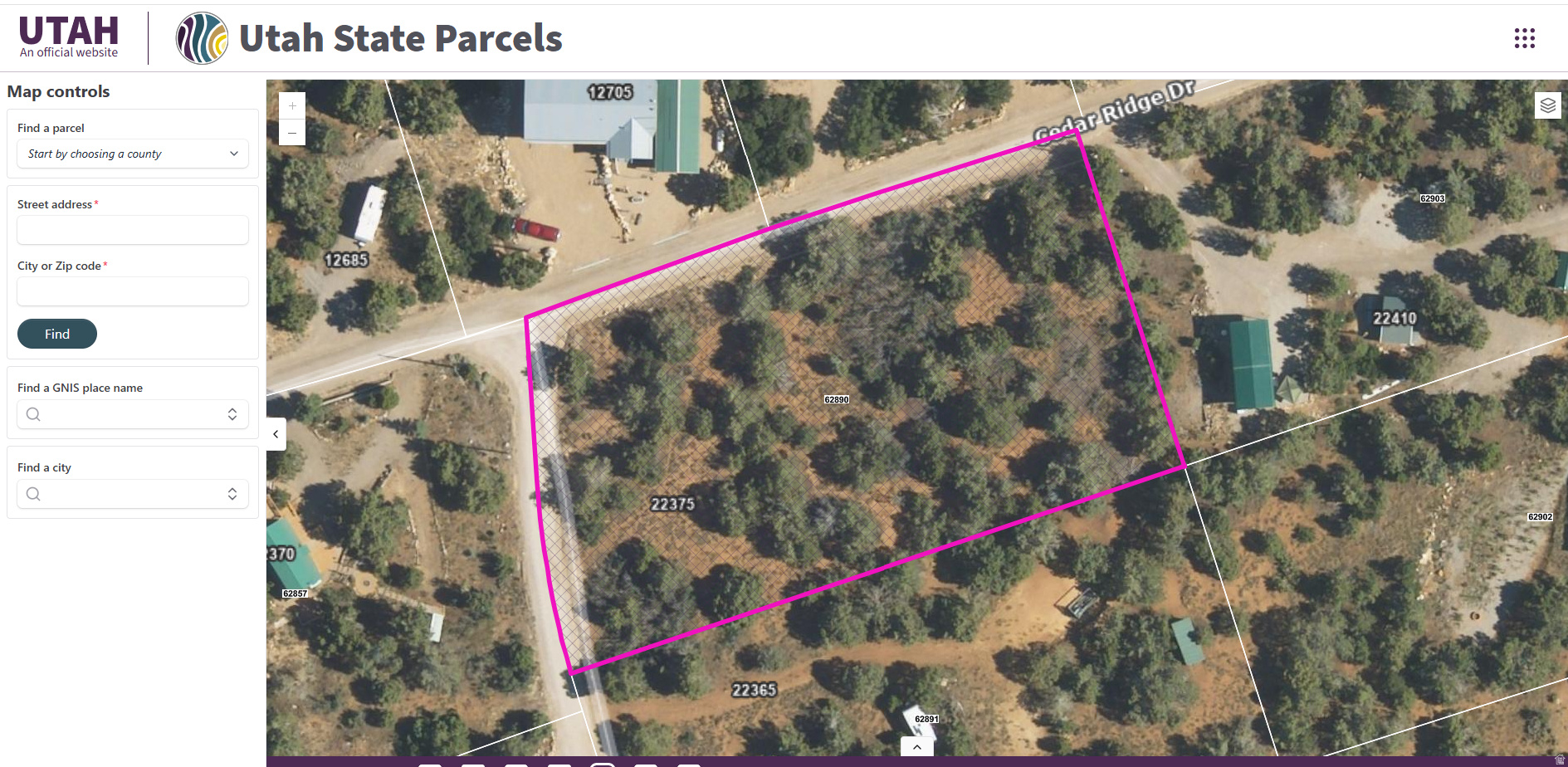 SKYLINE MOUNTAIN RESORT SUBDIVISION - Land