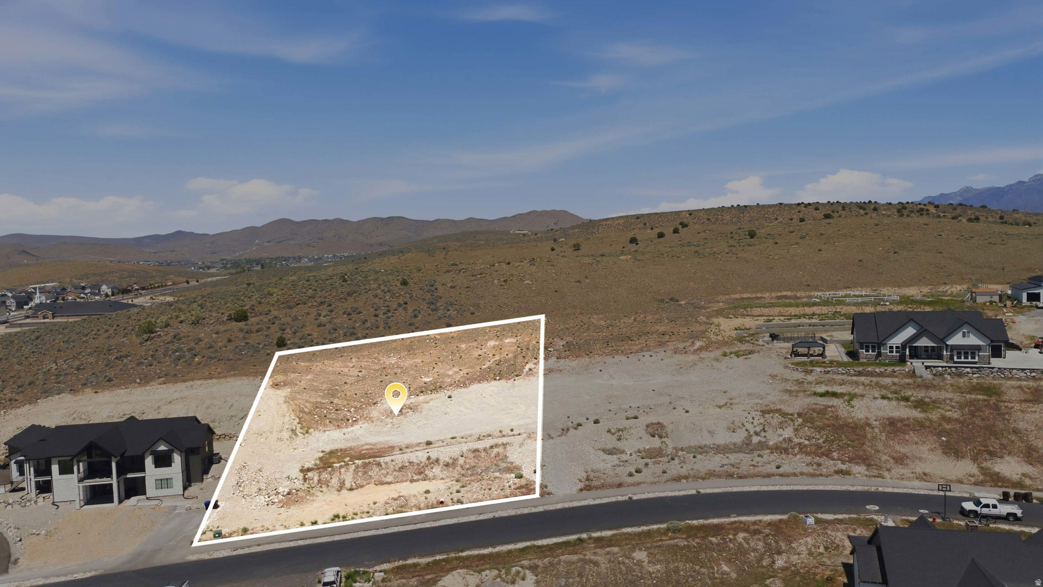 Discover this exceptional 1.01-acre south-facing horse property at 2229 E Unity Way in Eagle Mountain, tucked at the end of a quiet dead-end road with no backyard neighbors for ultimate privacy and tranquility. Boasting stunning panoramic mountain views, this elevated parcel offers endless potential for your dream custom home, hobby farm, or family compound with room for a spacious residence, garage, workshop, barn, and outdoor living areas. Enjoy peaceful semi-rural living while staying close to parks, trails, schools, and Eagle Mountain's growing amenities. Bring your own builder or we have trusted recommendations ready to help. A rare opportunity-don't miss it!