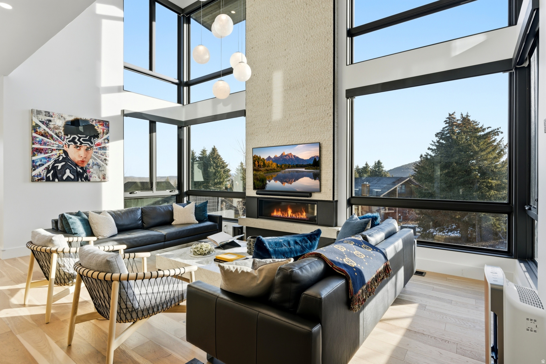 This six-bedroom residence features an open, thoughtfully designed floor plan defined by clean lines and modern sophistication. Set in a premier location within Canyons Village, this townhome reflects a refined contemporary mountain style with exposed steel framing, double-wall construction, and enduring finishes that enhance both form and function. A secondary family or media room adds versatility for gathering or unwinding, while the overall design and craftsmanship speak to a quality and timeless appeal.
