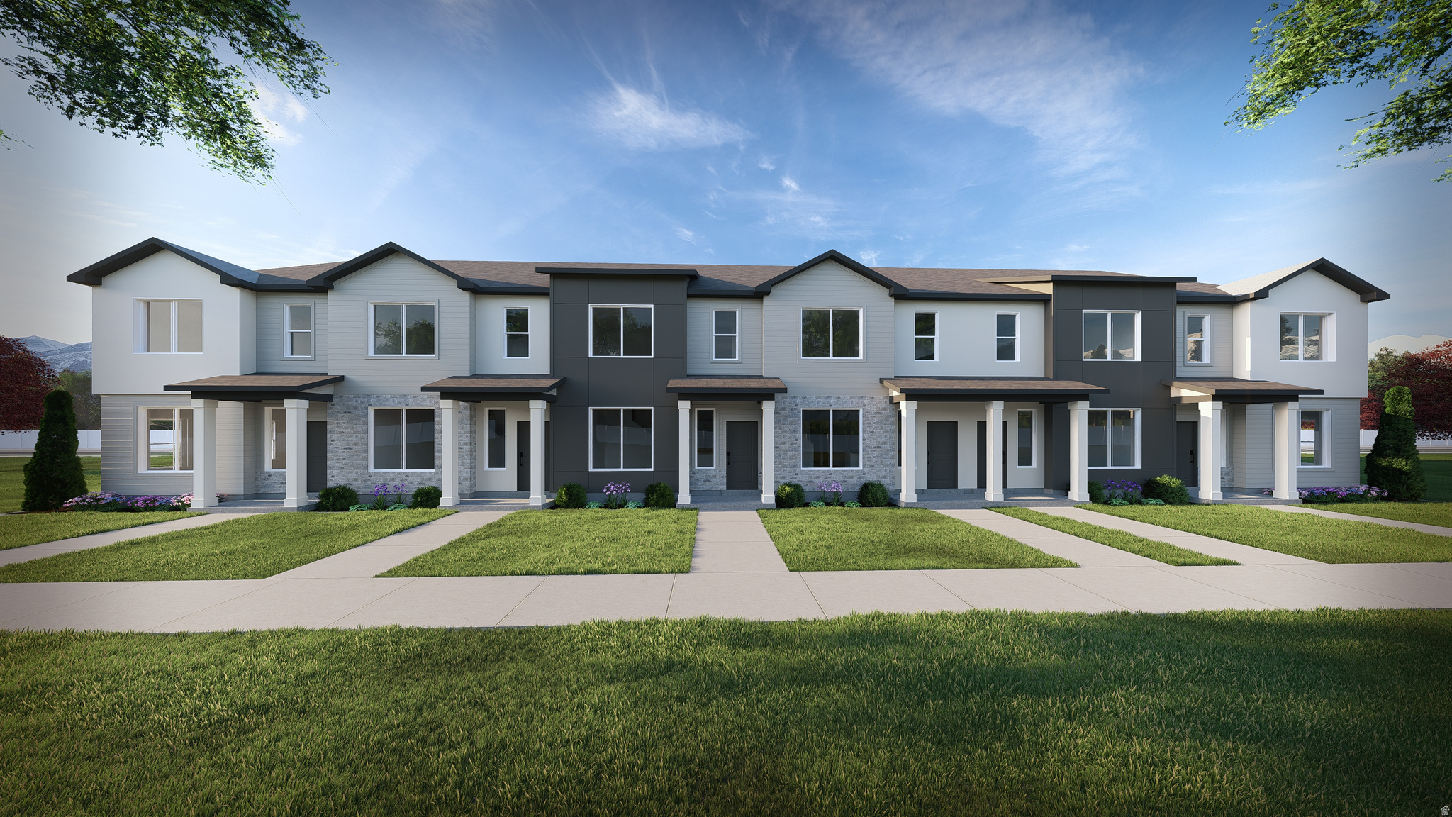 Ever imagined owning a brand-new townhome in the heart of Spanish Fork-where comfort, convenience, and adventure all meet? Out Medford floorplan comes with 3 bedrooms, 2.5 baths, and 1425 square feet of stylish living space-no basements, just smart, functional layouts. You're just one minute from a car wash, two minutes from the gym, and three minutes from both the scenic Spanish Fork River Trailhead and High School. Estimated completion is December 2026! Photos are of a model home and options and selections might be different. Buyer to verify all information. Furniture not included. Seller offering $10K preferred lender incentive!