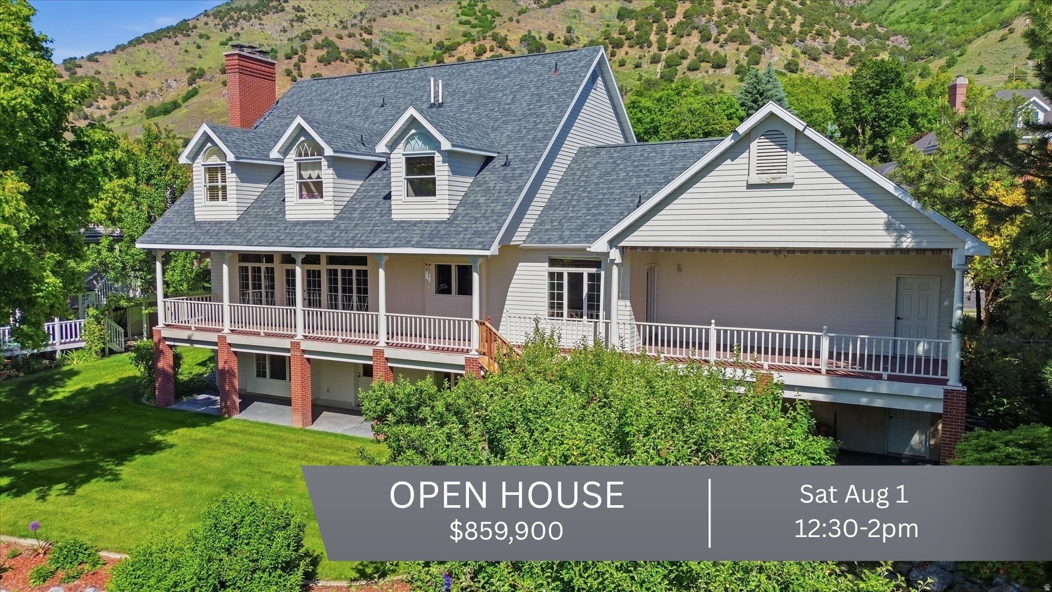 ***OPEN HOUSE Sat Aug 1 @ 12:30-2pm***This exceptional east bench home in Logan's coveted Lundstrom Park neighborhood offers timeless luxury and natural beauty. Backing up to a peaceful creek and walking trail with mountain views, the property sits tucked under mature shade trees and only a few minutes from USU campus, Logan Canyon and Logan Country Club golf course. Inside, classic hickory wood flooring spans the layout, which features 5 bedrooms, 3 bathrooms, and three cozy fireplaces perfect for gathered evenings. Built-in character shines through the elegant wood-paneled office/library and classic kitchen.The lower level boasts a functional walkout daylight basement complete with walk-in vault. Enjoy a new roof (2020) and a massive full deck overlooking the park-like backyard with views of the Wellsville mountains.