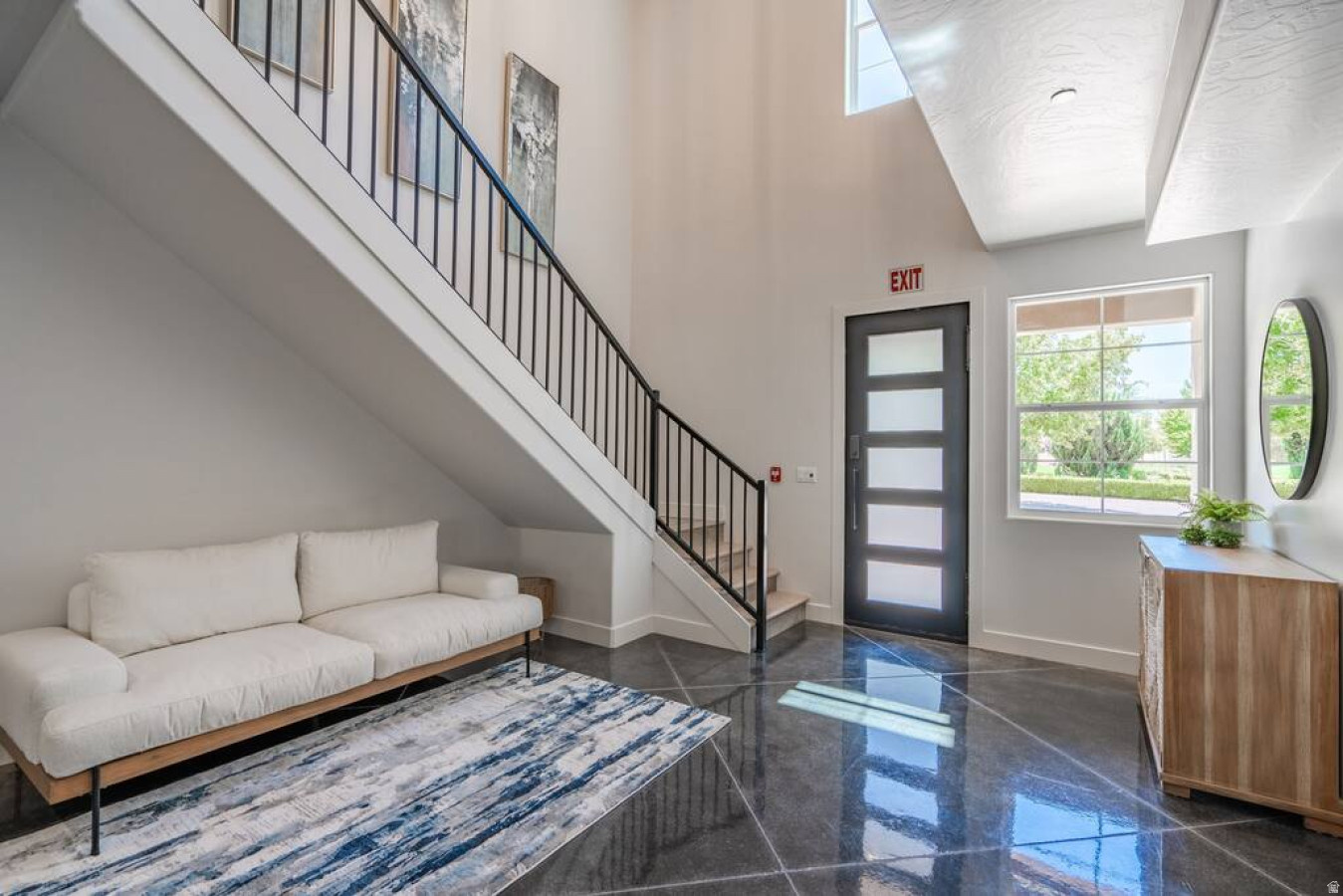 Enjoy outdoor living at its finest with a private hot tub and breathtaking views from two upper-level decks. Designed to comfortably accommodate family and guests, the home features three bedrooms plus a spacious bunk room/bonus room, offering sleeping space for up to 24. The open-concept floor plan flows seamlessly into the courtyard and covered patio, creating an effortless indoor-outdoor living experience. Equipped with a fire suppression system for added safety and peace of mind.