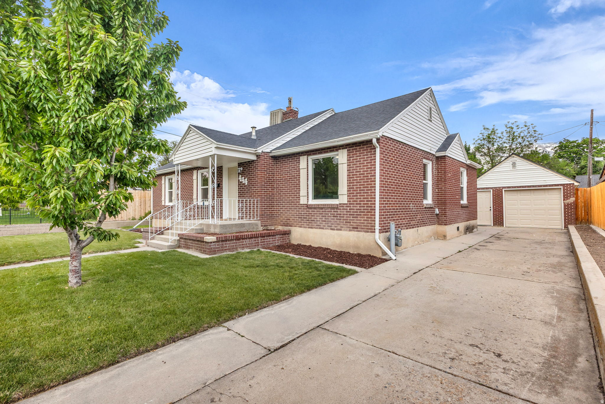 Come check out this fully updated rambler in American Fork.  It is so fresh and clean with new flooring, paint, lighting, tile, backsplash,  hardware, baseboards, plumbing and plumbing fixtures,  fireplace surround, wiring and electric panel, heating ducts, and the addition of a pantry/mudroom off the kitchen with the potential of adding laundry hook ups.  Too many updates to list.  You will also love the covered patio area with built in barbeque and large backyard with garden boxes and 2 car deep garage.