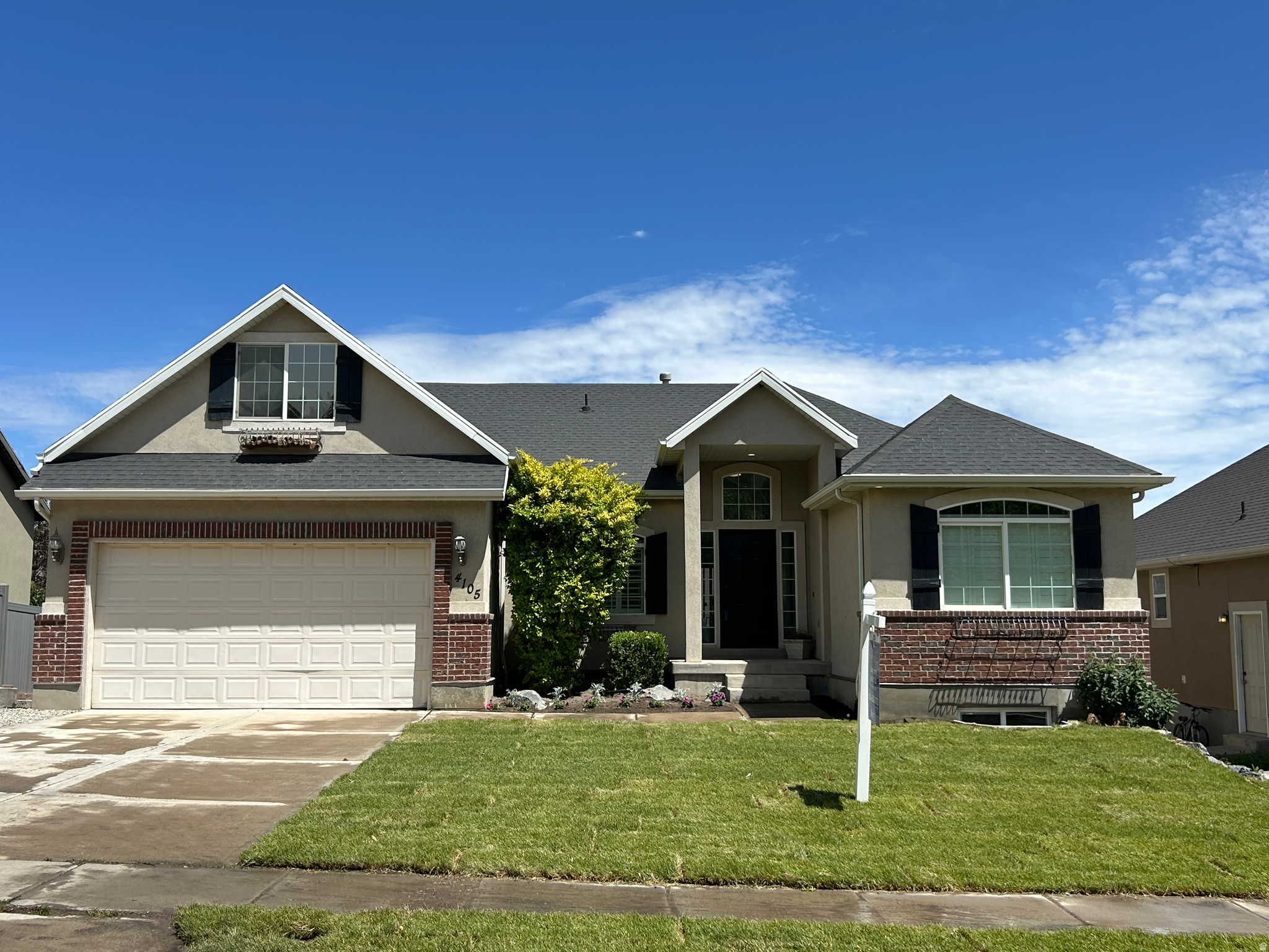 Welcome home to this beautifully updated 3600 sq ft residence combining modern upgrades with an ideal location. This home offers a complete move in ready experience in a quiet, desirable neighborhood. The home includes brand new soft close cabinets in the kitchen, quartz countertops, modern lighting throughout, new carpet, upgraded lvp flooring and professional paint across the entire layout. The home consists of 3 finished bedrooms, 2 full bathrooms, a dedicated office and spacious loft. This open floorplan delivers the perfect balance of open gathering spaces and private retreats. The spacious unfinished walkout basement allows for a growing family and potential equity growth. The garage features numerous built in shelves for additional storage. Dedicated gravel side yard perfect for boat, RV or toy parking. Just steps away from local parks, schools and green spaces.  Minutes from shopping and dining amenities. With every detail already taken care of, all that's left to do is unpack and enjoy! This home won't last long, come see it today! Square footage figures are provided as a courtesy estimate only and were obtained from county records .  Buyer is advised to obtain an independent measurement.