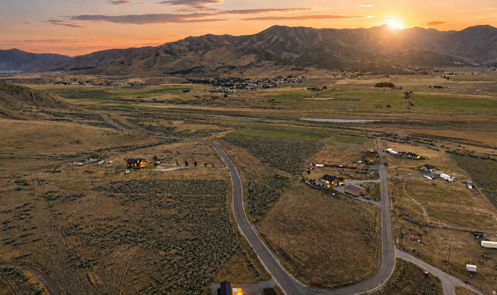 Rare 12 acre homesite offering the perfect blend of peaceful country living and convenient access. Ideal for a family homestead, horse property, hobby farm, or future investment. Endless views of Rush Valley and the Oquirrh Mountains, incredible dark skies, and plenty of room to roam. Located near the desirable South Rim subdivision and surrounded by beautiful newer custom homes, this property offers a unique combination of privacy and stunning surroundings. Just 40 minutes to Salt Lake City, the airport, and Lehi. Additional 12 adjoining acres available. Potential for future subdivision. Excellent value with endless possibilities! Note that the lot lines in the photos are for illustration purposes only, approximately showing each 12-acre parcel available.